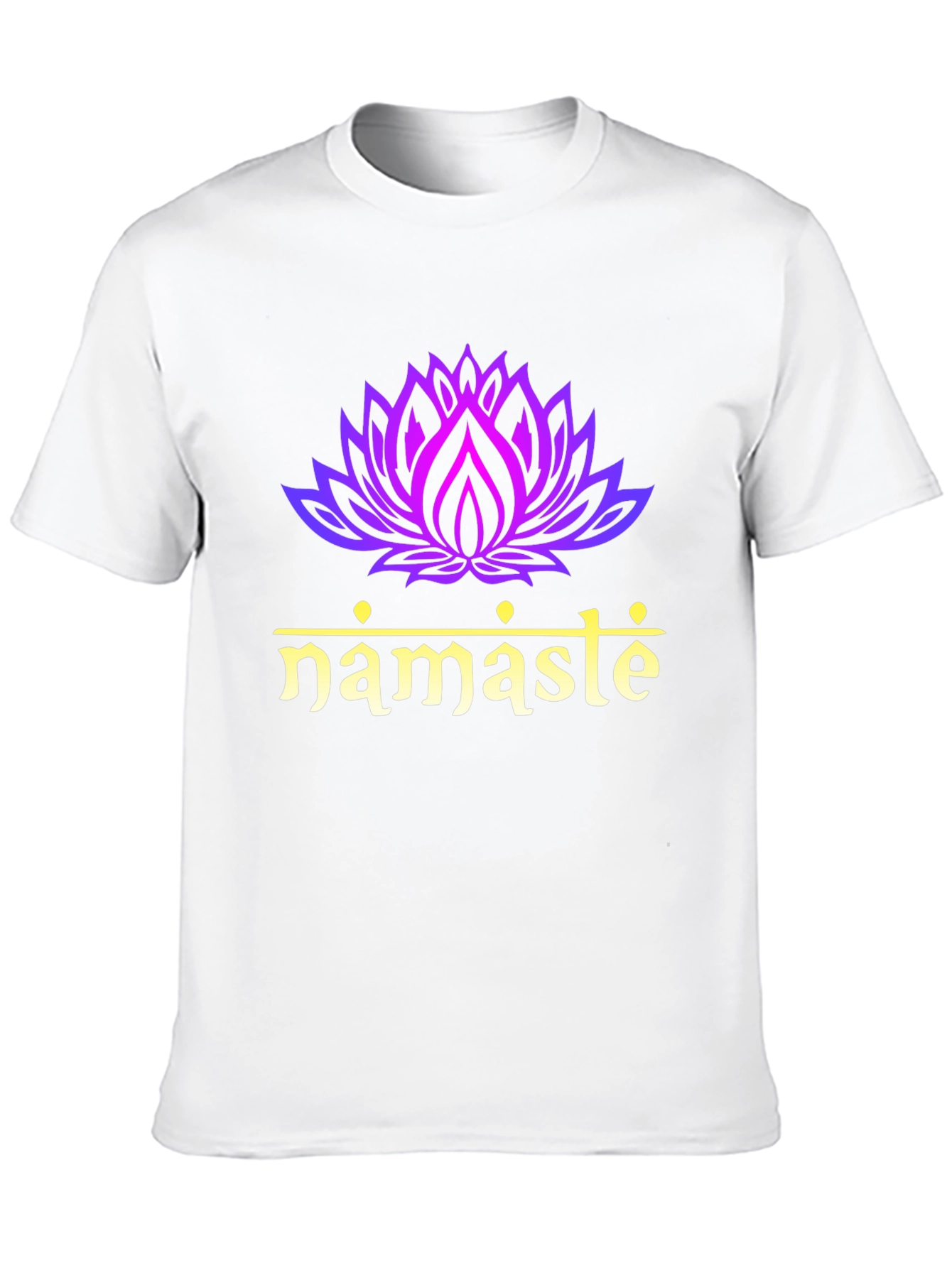 Namaste Lotus Flower T-Shirt - Spiritual Tee