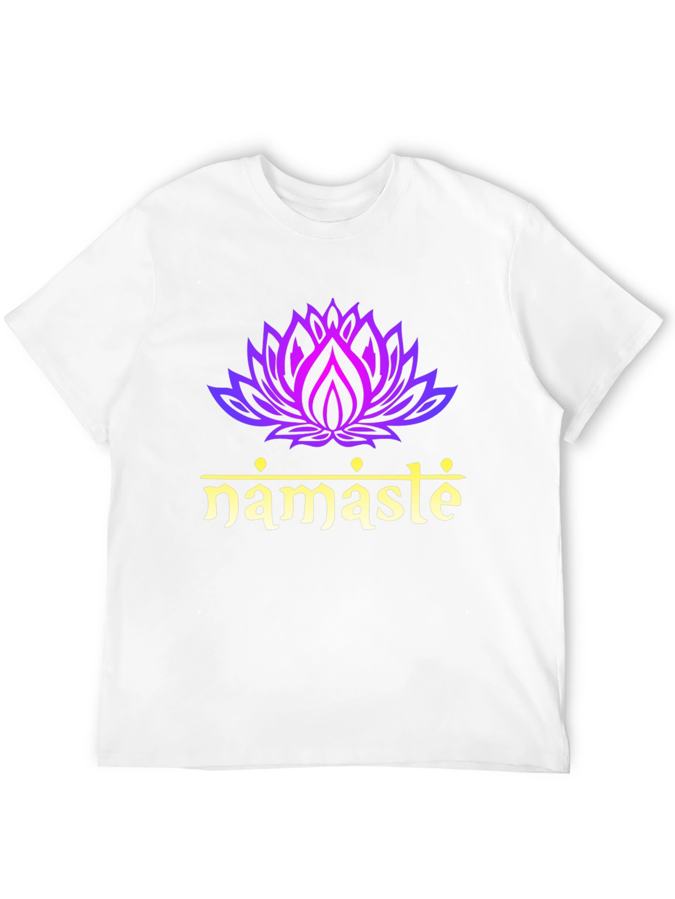 Namaste Lotus Flower T-Shirt - Spiritual Tee