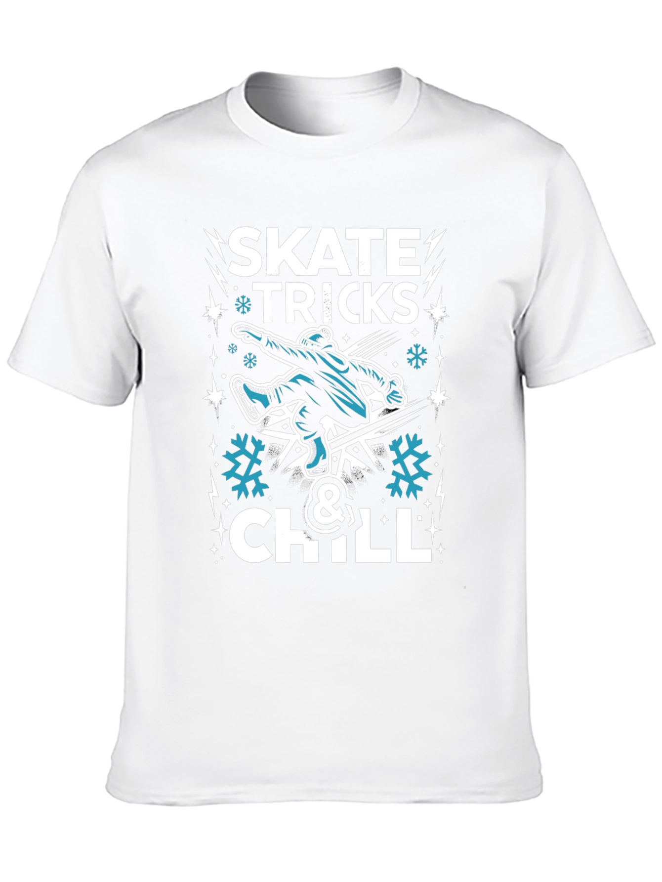 Skate Tricks & Chill Graphic T-Shirt