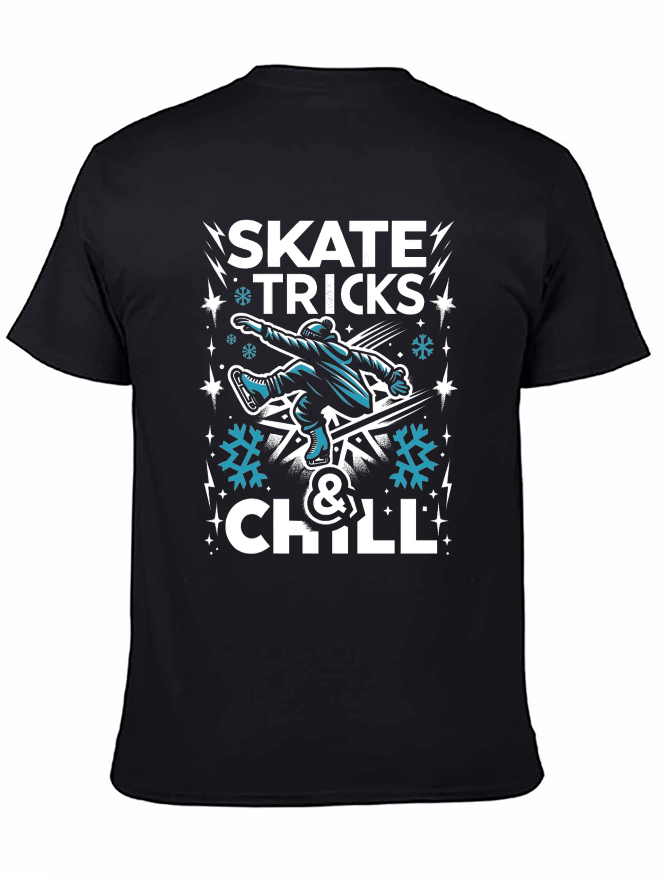 Skate Tricks & Chill Graphic T-Shirt