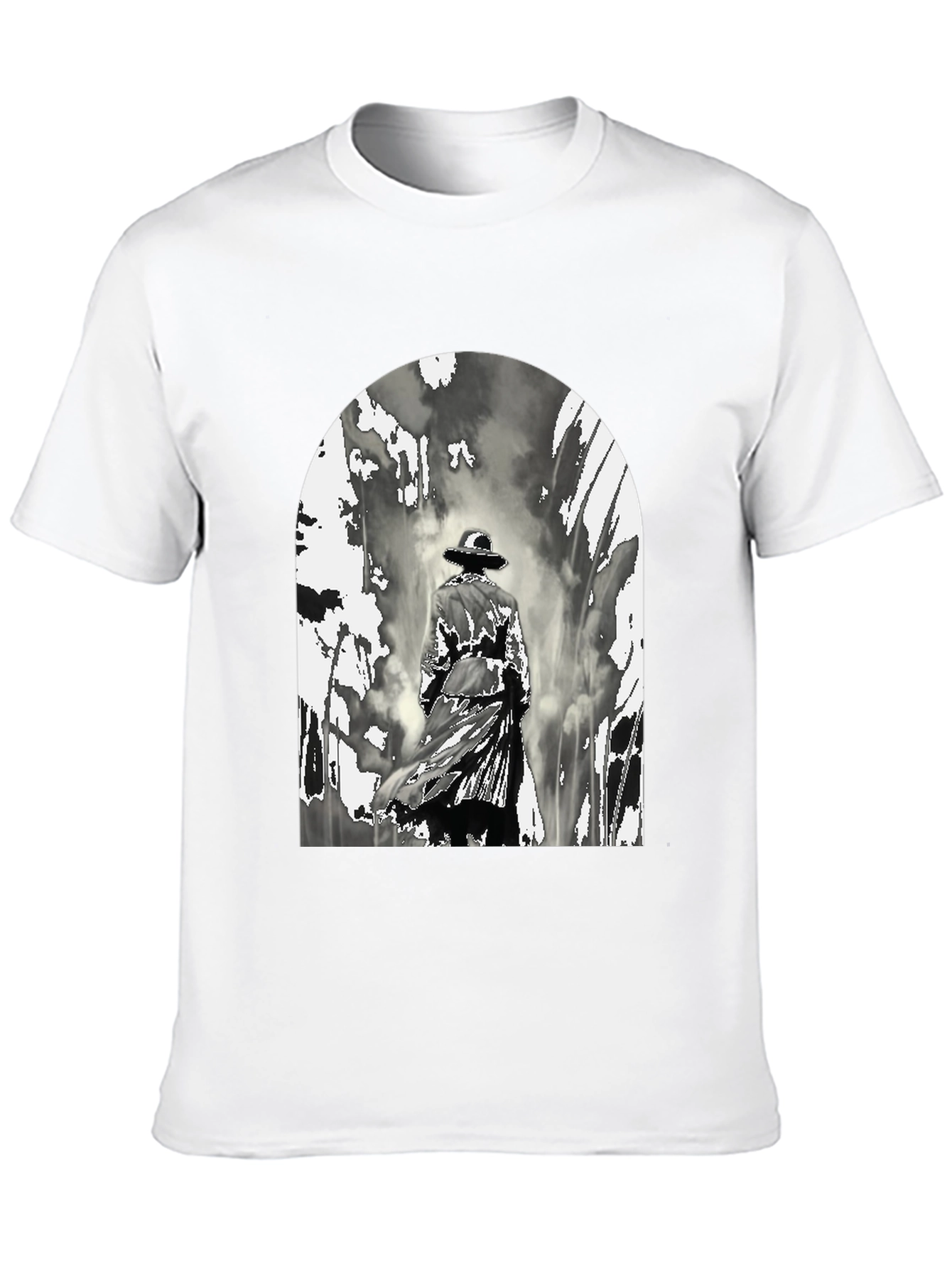 Noir Detective Graphic T-Shirt