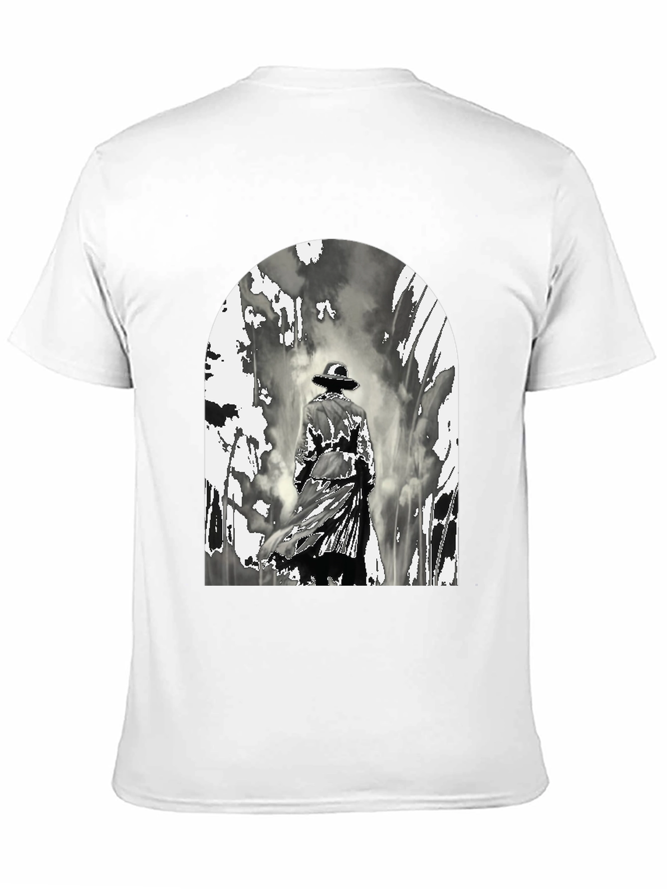 Noir Detective Graphic T-Shirt