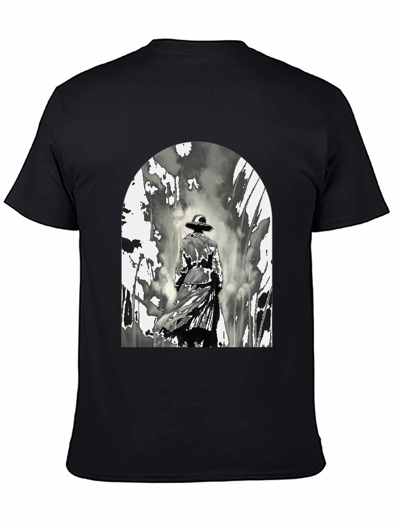 Noir Detective Graphic T-Shirt