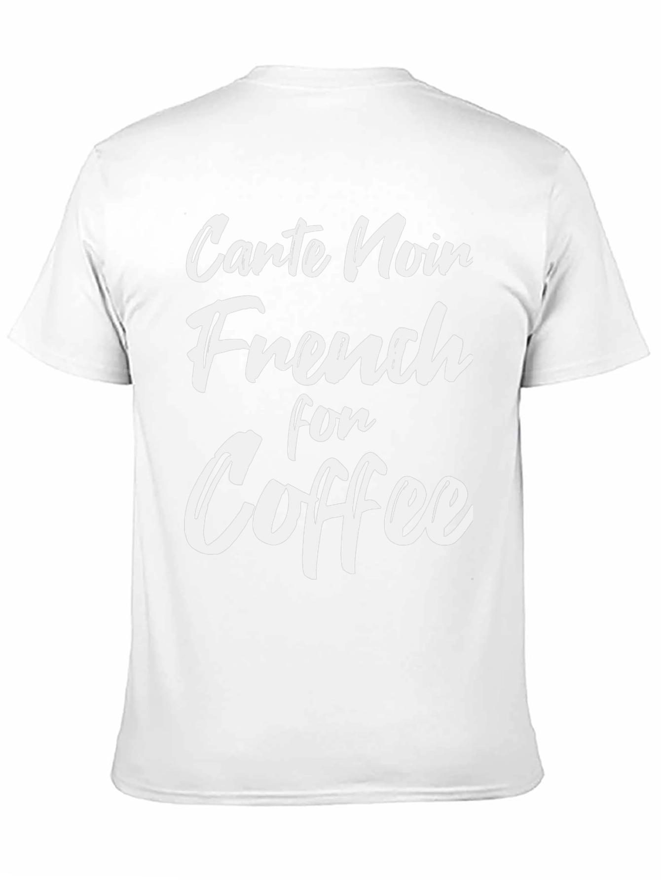 Carte Noire French for Coffee T-Shirt