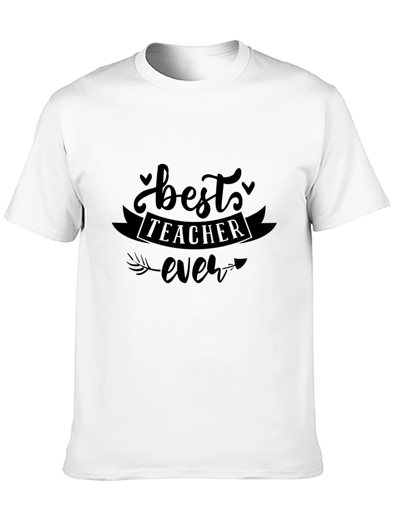 Best Teacher Ever Black T-Shirt