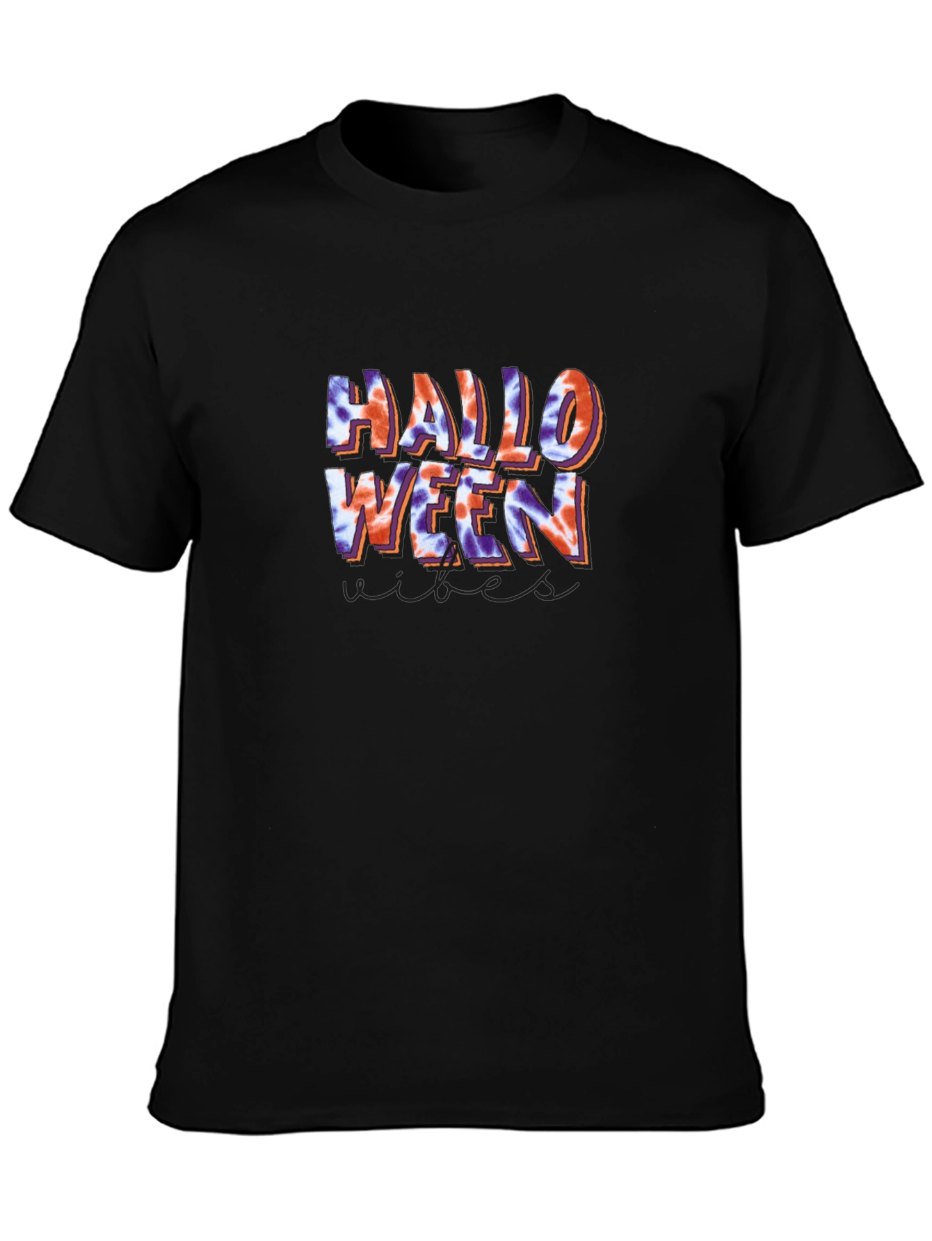 Halloween Tie Dye Graphic Tee