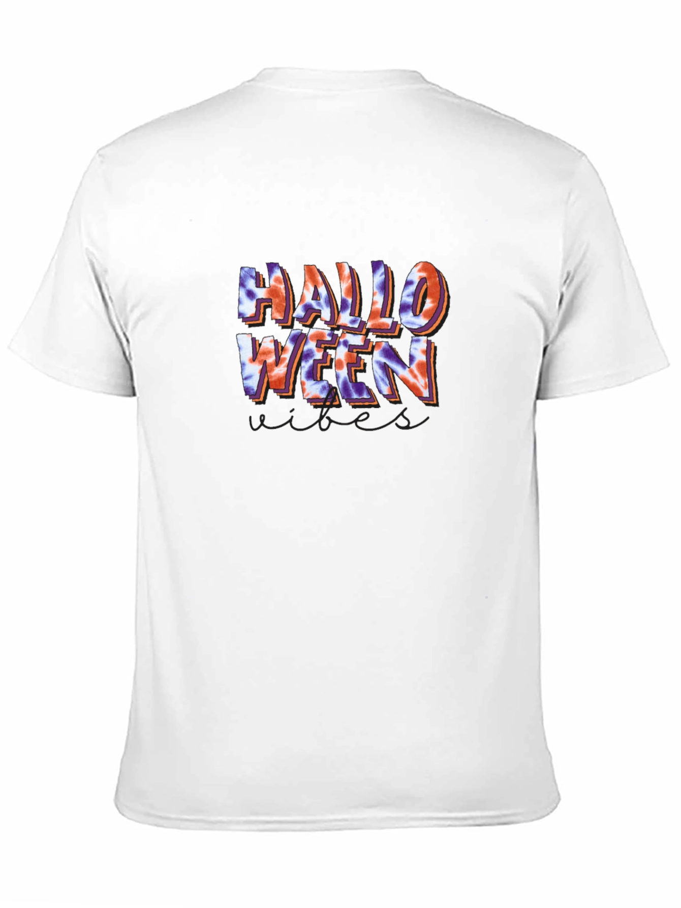 Halloween Tie Dye Graphic Tee