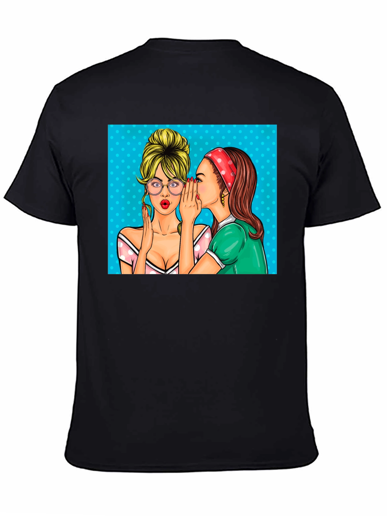 Gossip Girls Graphic Tee - Retro Pop Art T-Shirt