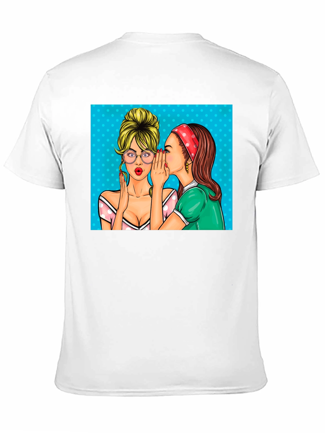 Gossip Girls Graphic Tee - Retro Pop Art T-Shirt