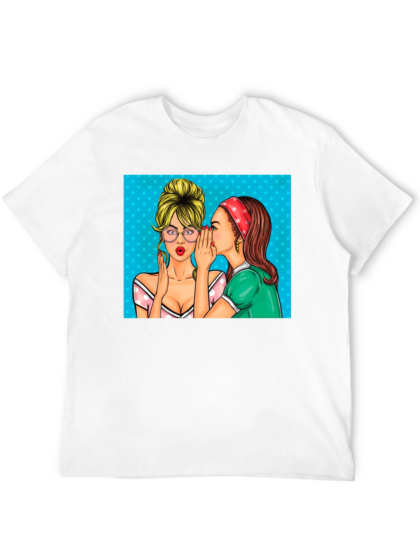Gossip Girls Graphic Tee - Retro Pop Art T-Shirt
