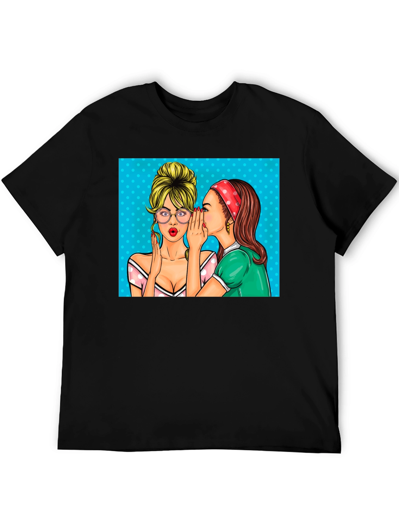Gossip Girls Graphic Tee - Retro Pop Art T-Shirt