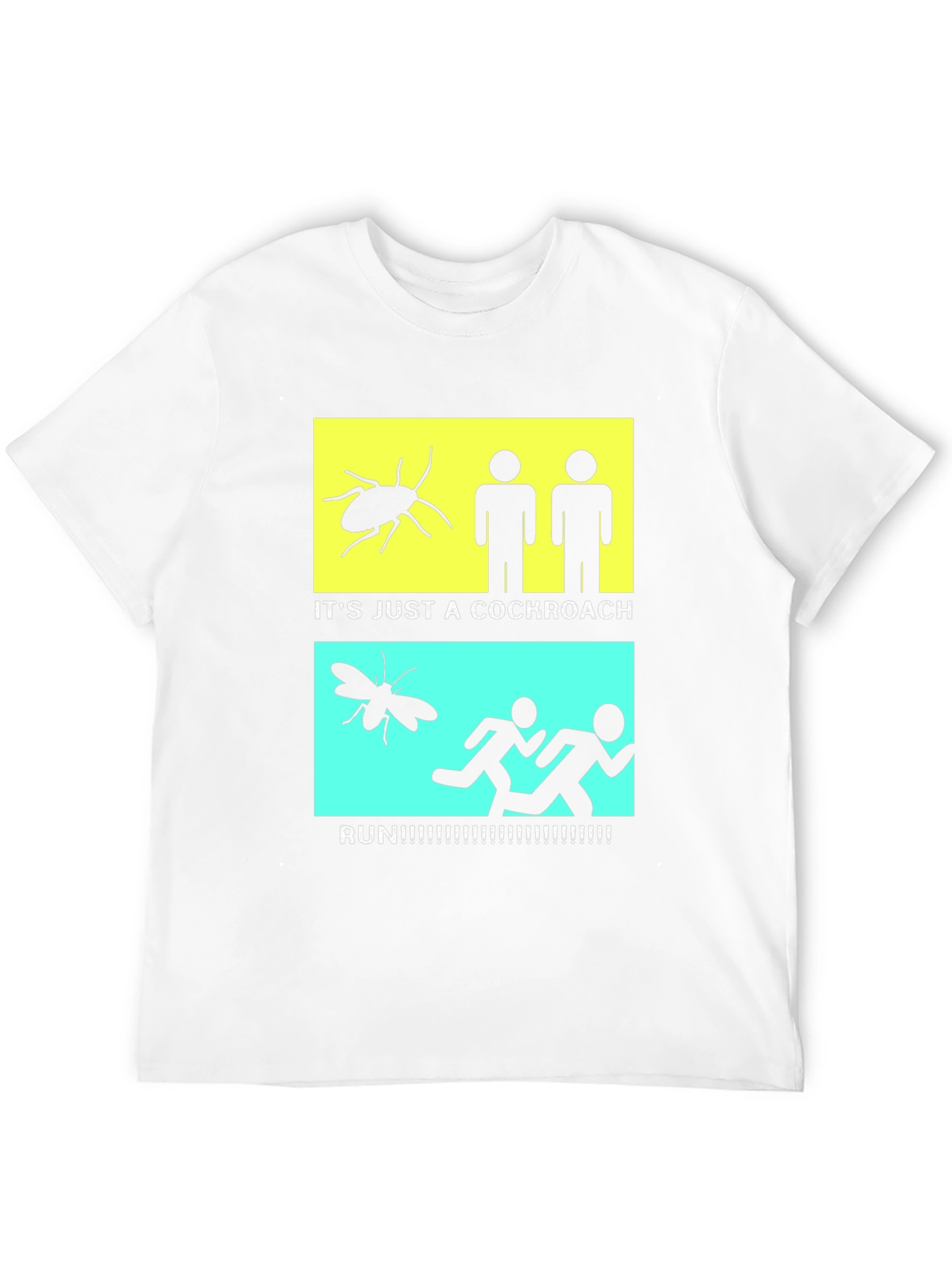 Cockroach Reaction Humor T-Shirt