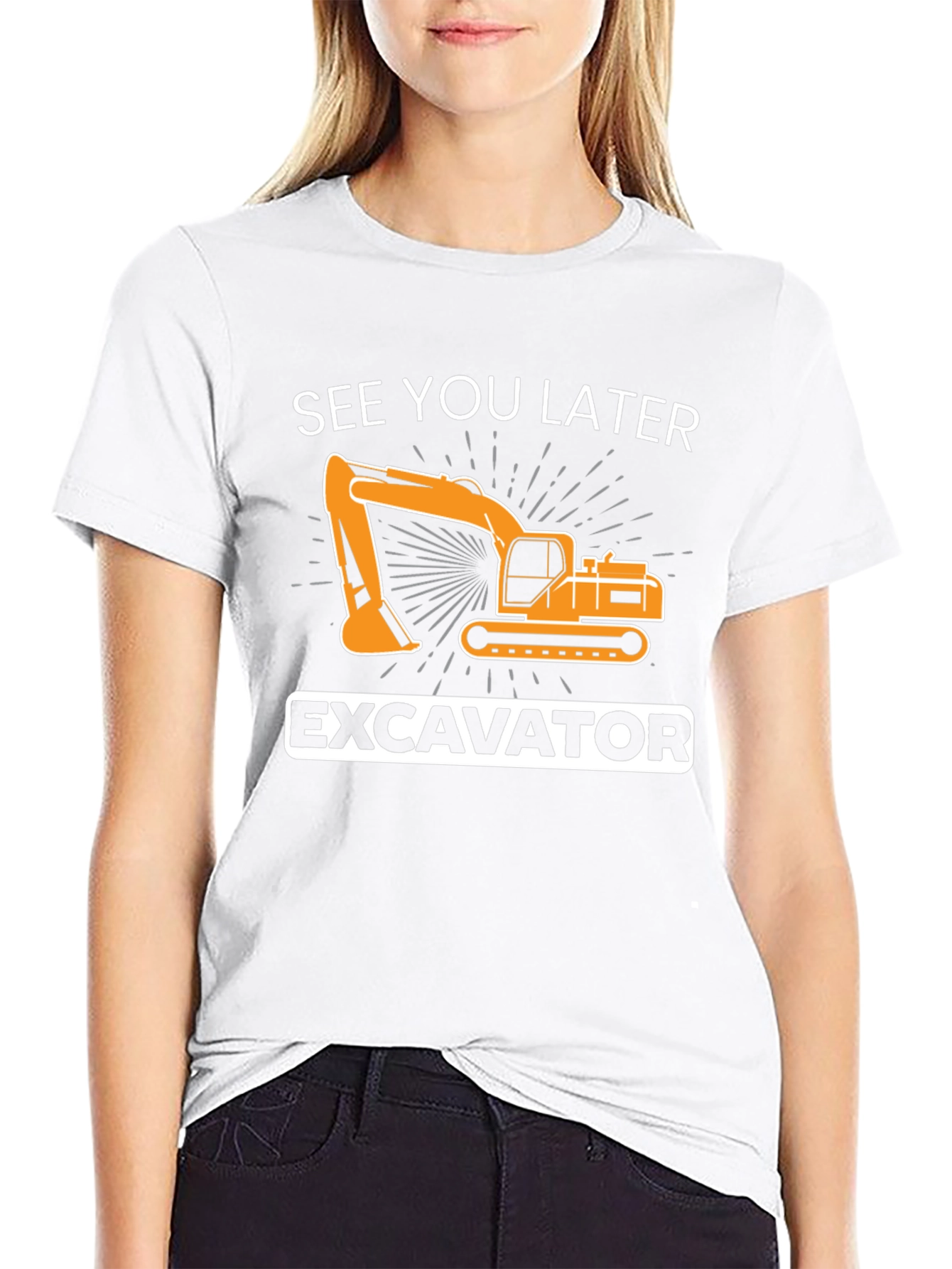 See You Later Excavator T-Shirt