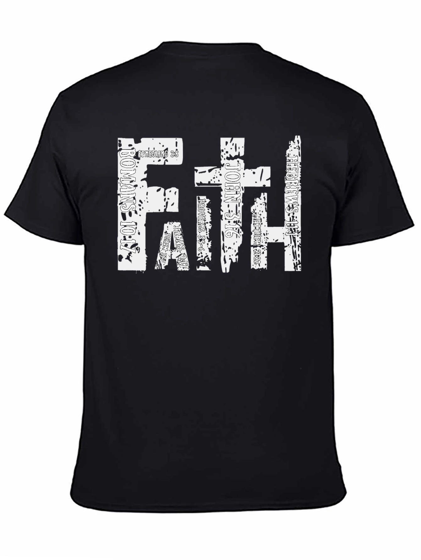 Faith Christian Verse T-Shirt - Religious Scripture Tee