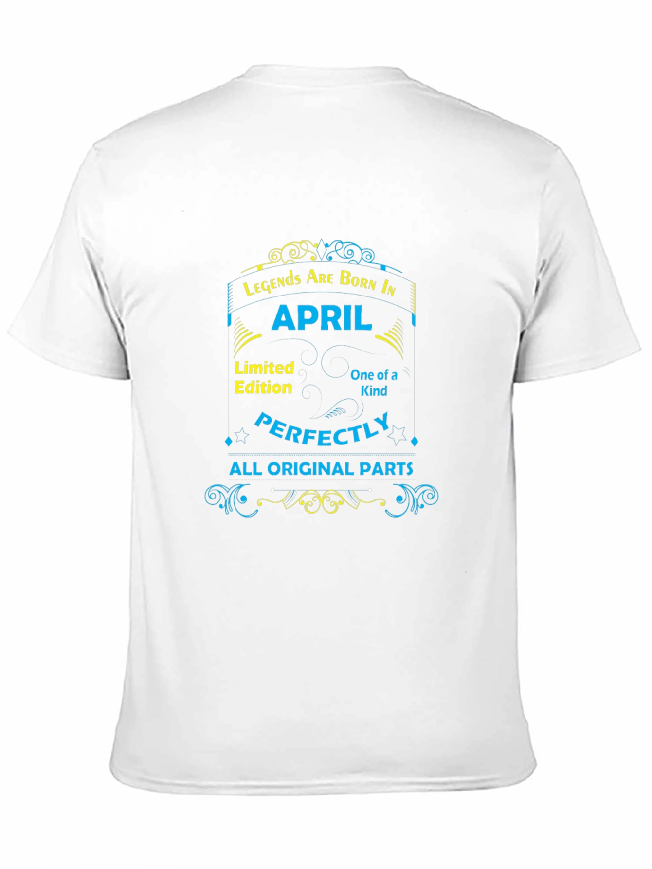 Legends Born in April Graphic T-Shirt