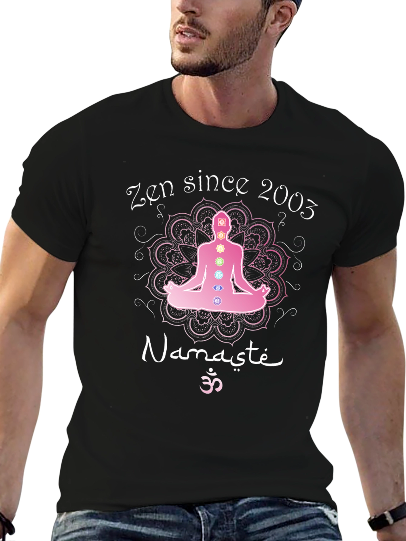Zen Since 2003 Meditation Chakra T-Shirt
