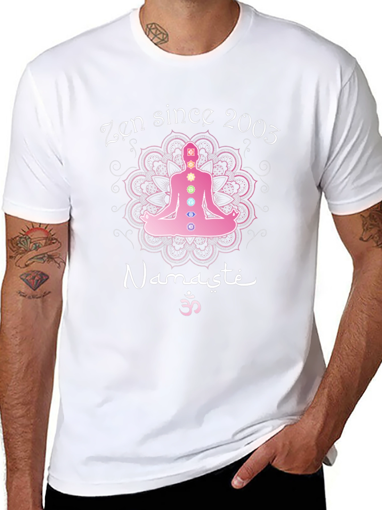 Zen Since 2003 Meditation Chakra T-Shirt