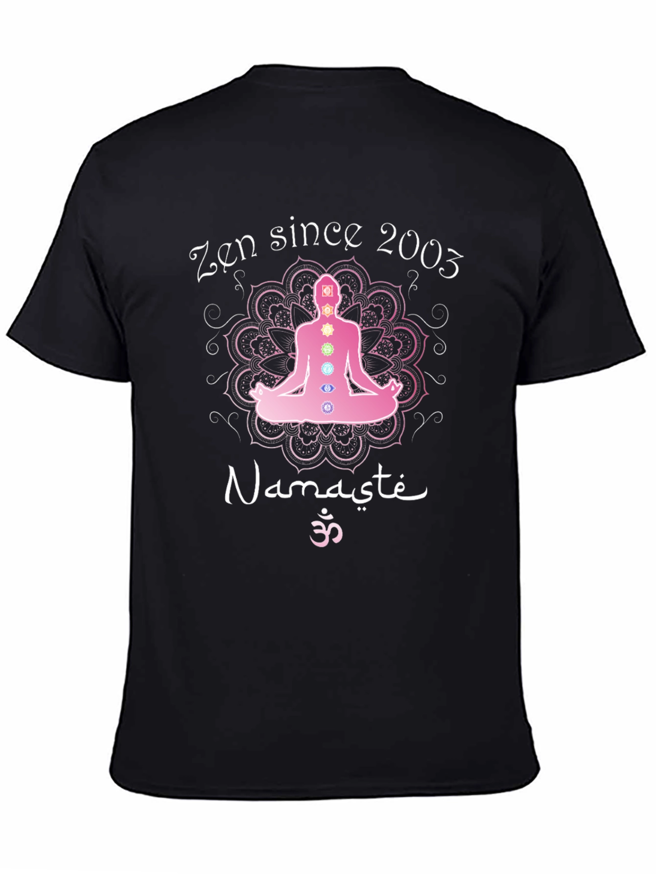 Zen Since 2003 Meditation Chakra T-Shirt