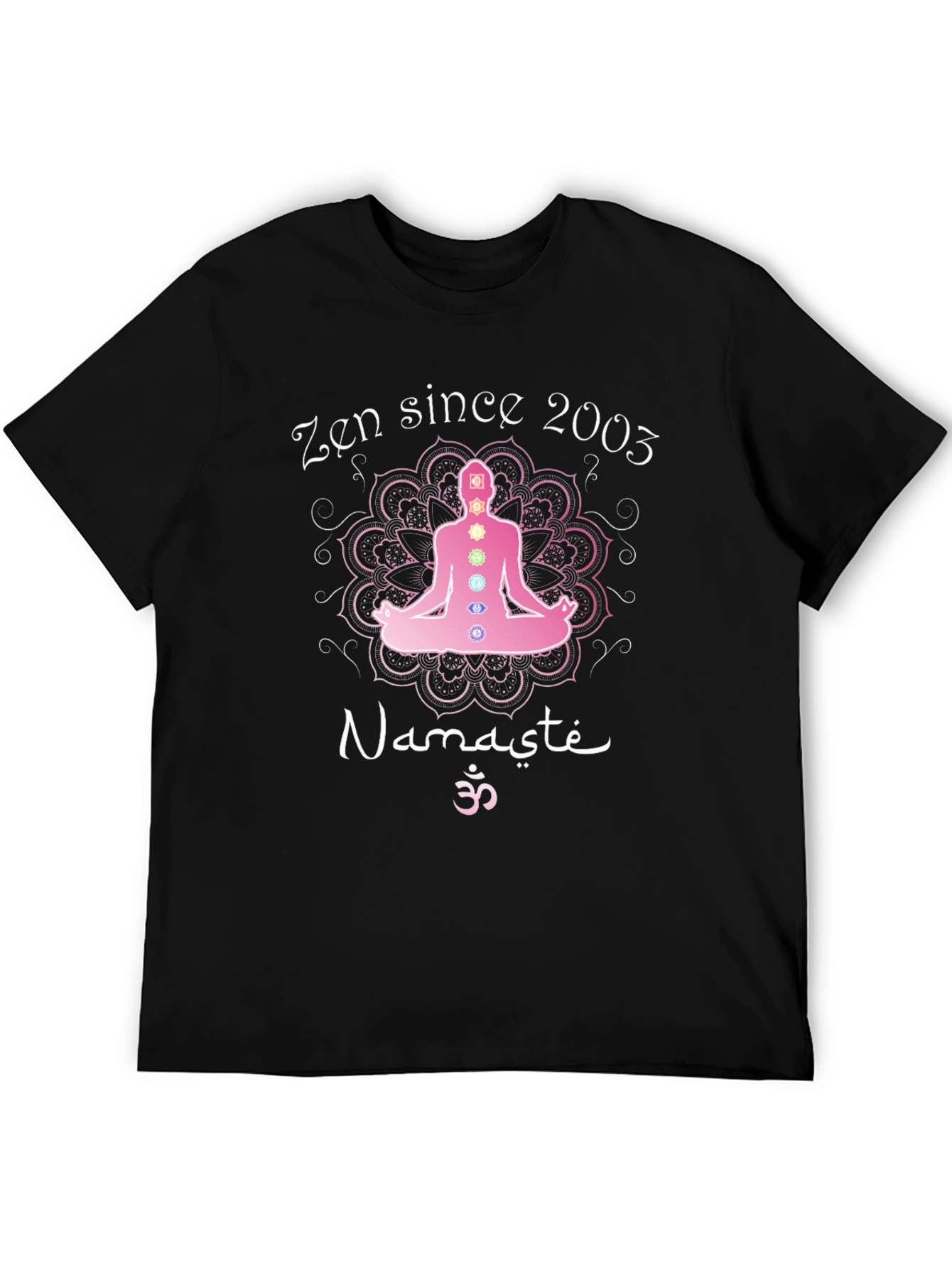 Zen Since 2003 Meditation Chakra T-Shirt