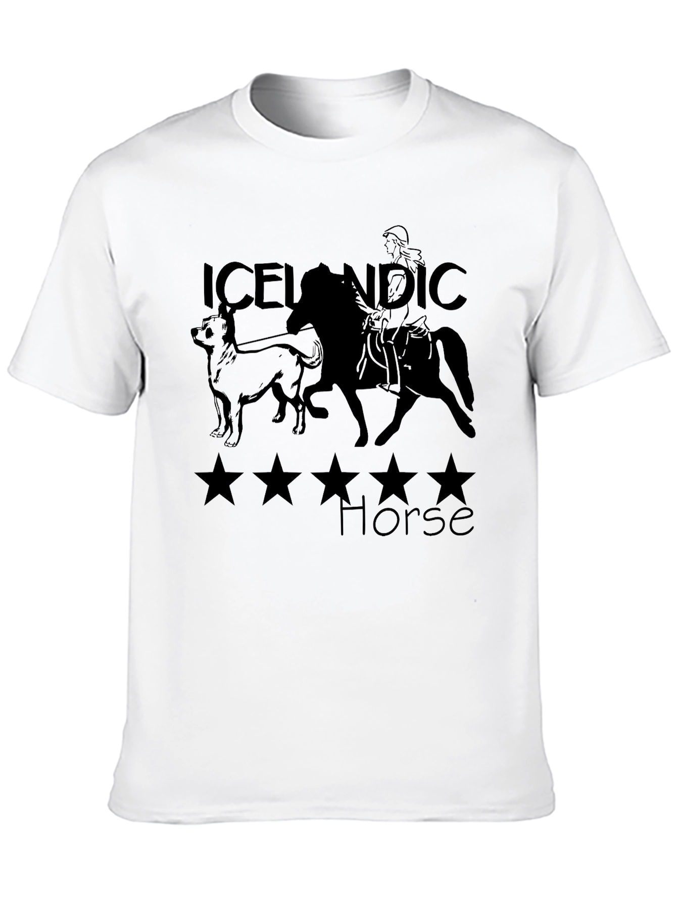 Icelandic Horse Graphic Tee