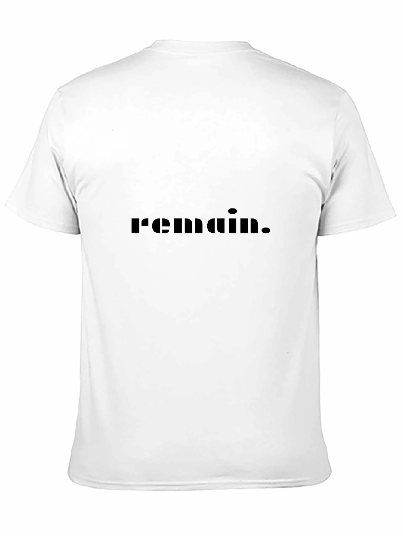 Remain Black Graphic Tee