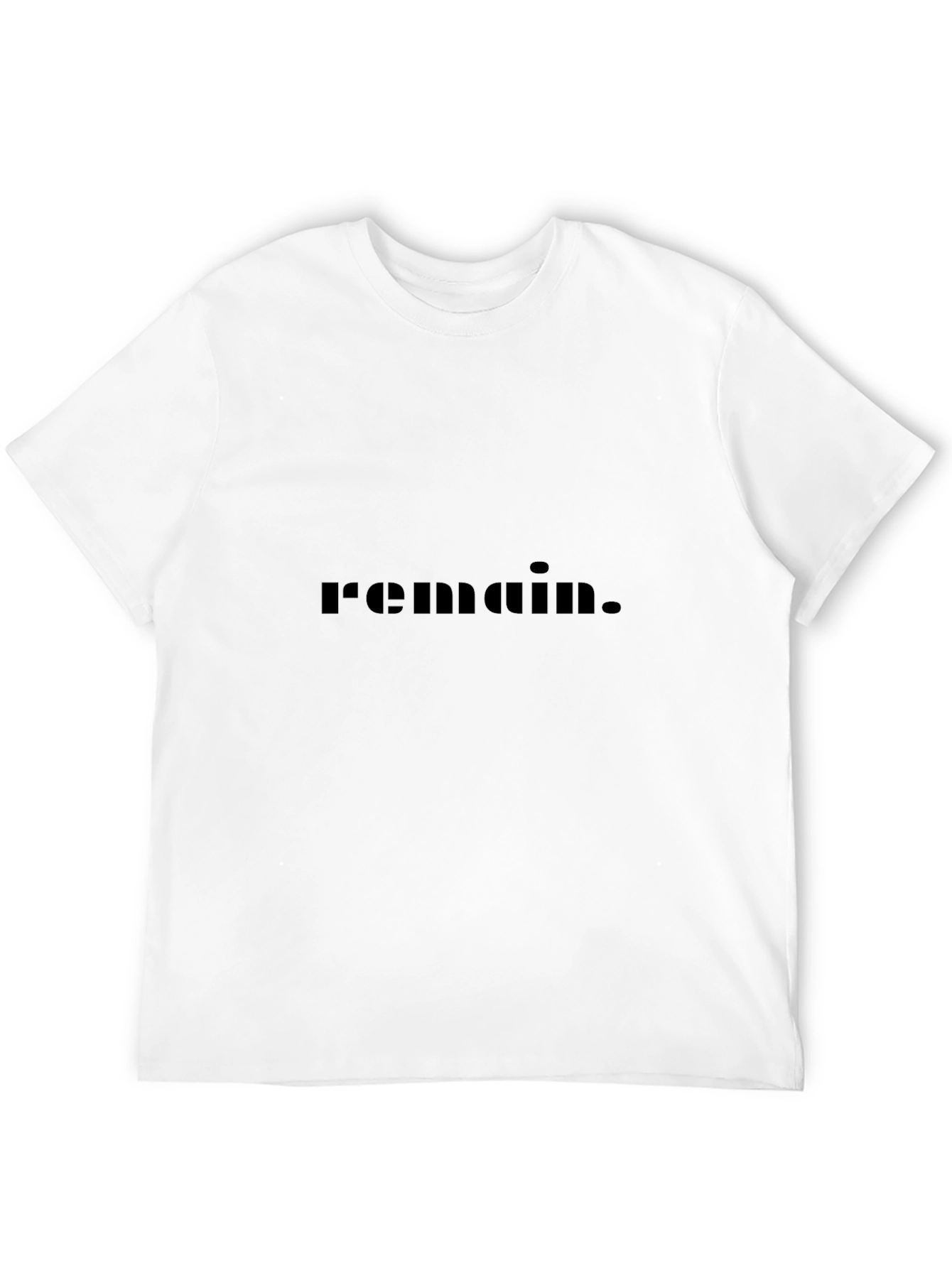 Remain Black Graphic Tee