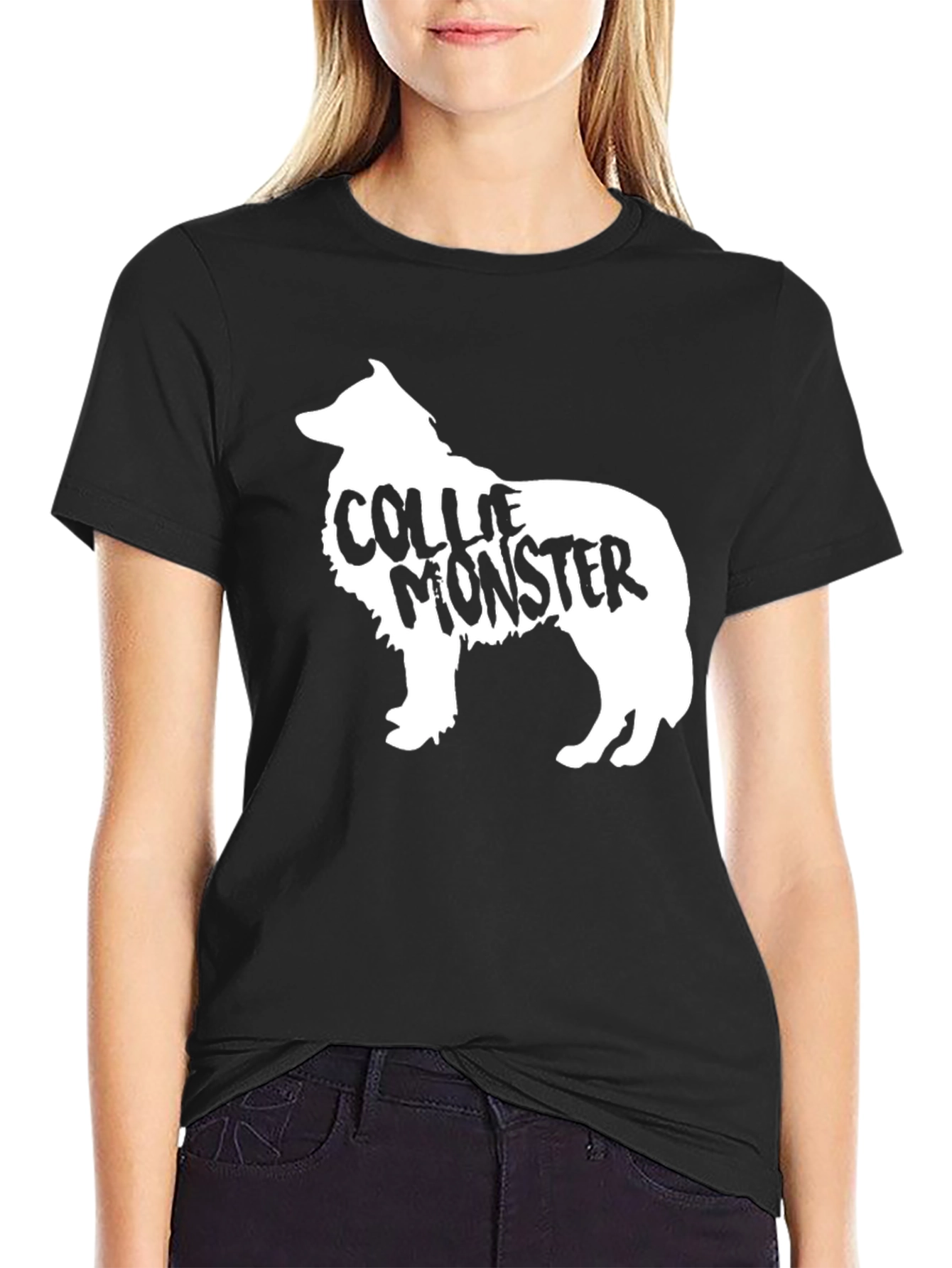 Collie Monster Graphic Tee