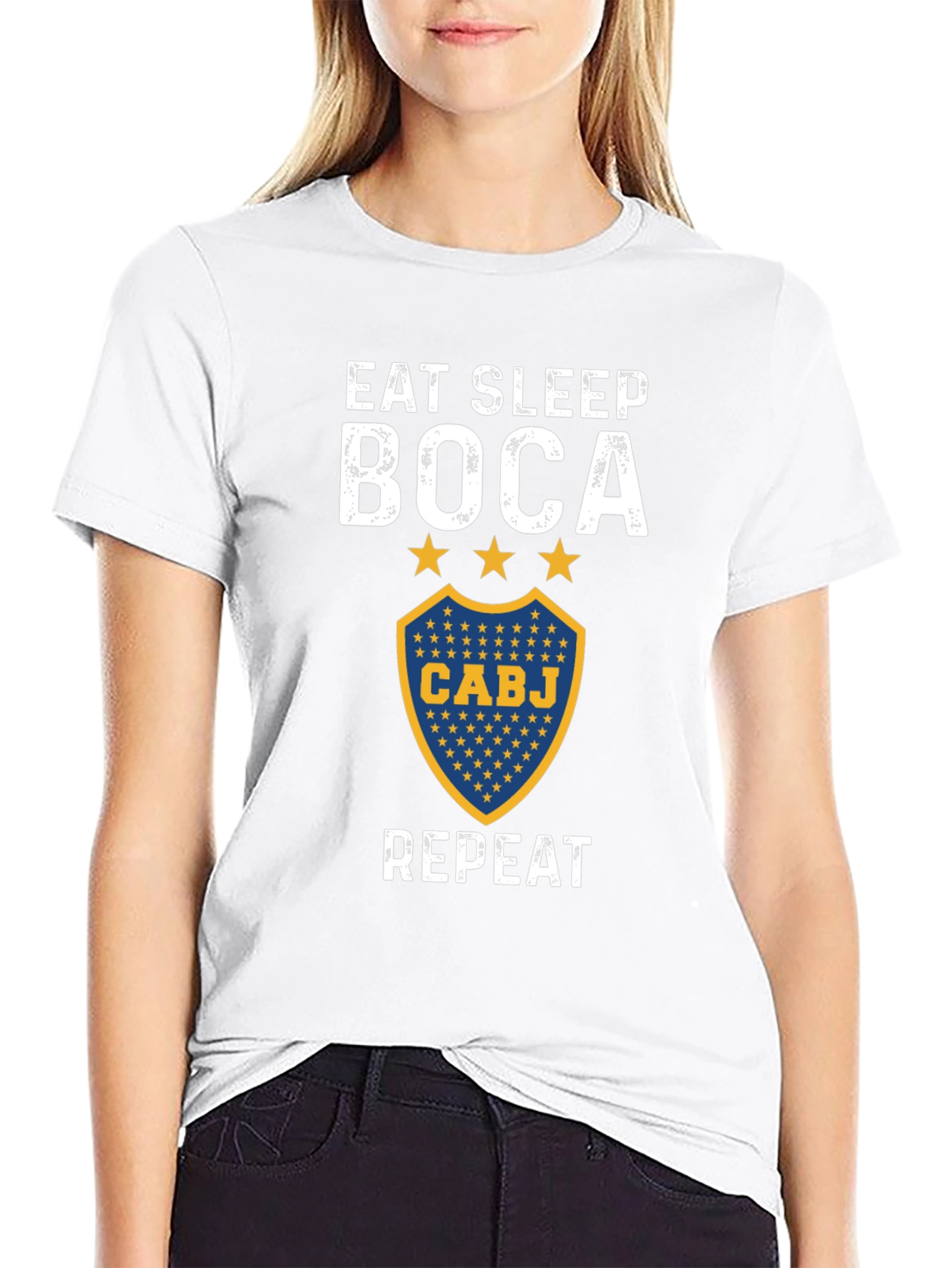 Eat Sleep Boca Repeat T-Shirt