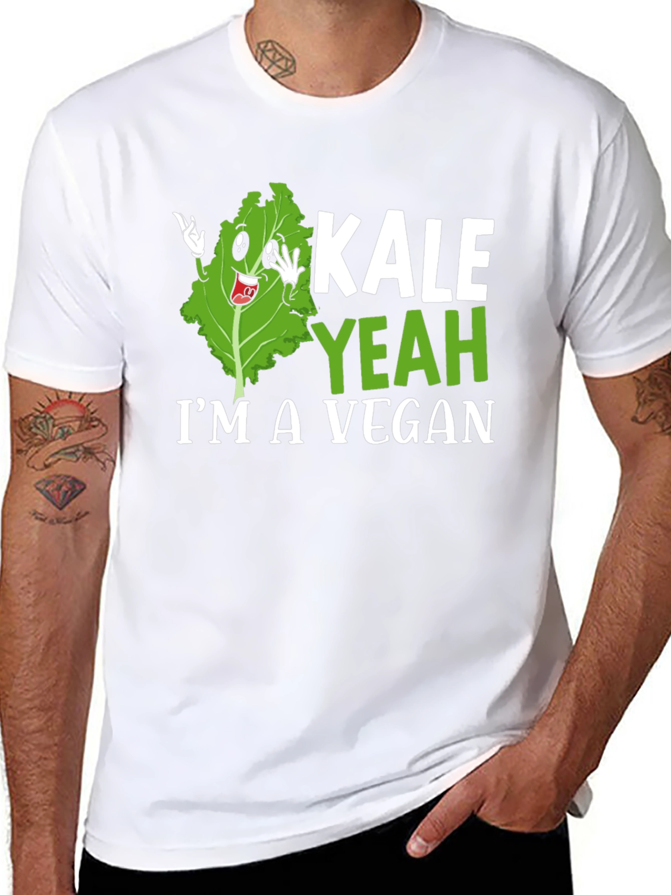 Kale Yeah Im Vegan T-Shirt