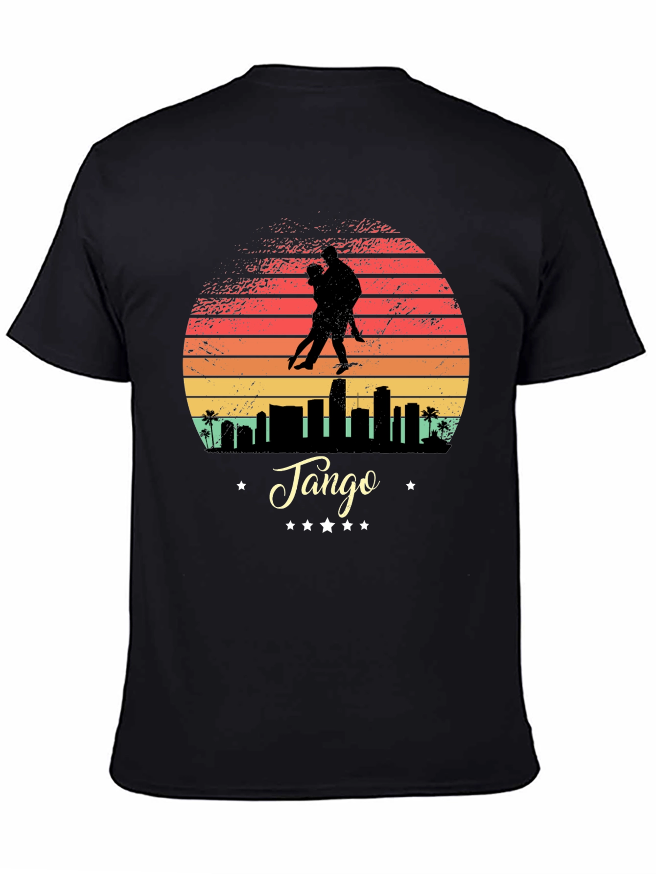 Tango City Sunset Tee - Stylish Graphic T-Shirt