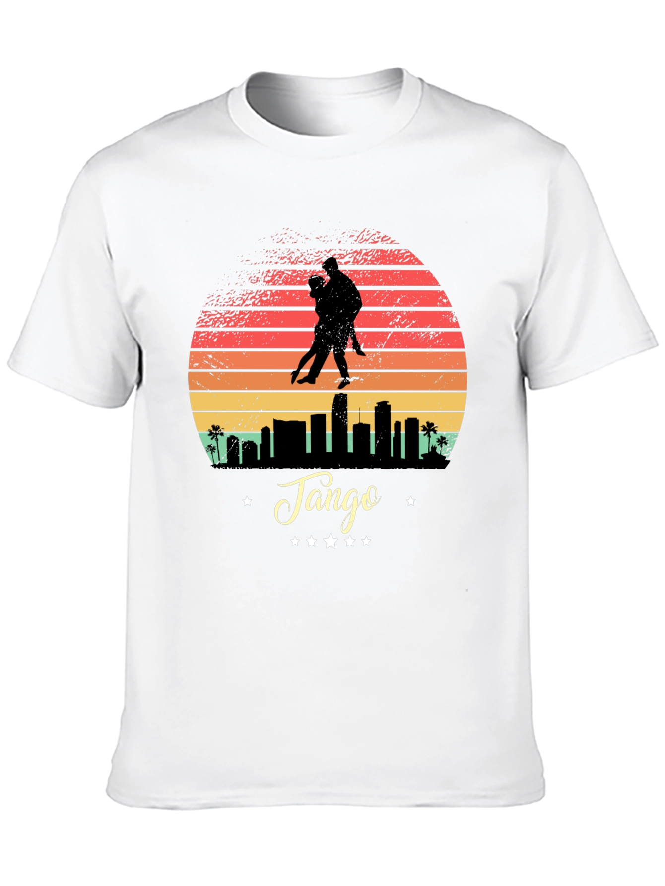 Tango City Sunset Tee - Stylish Graphic T-Shirt