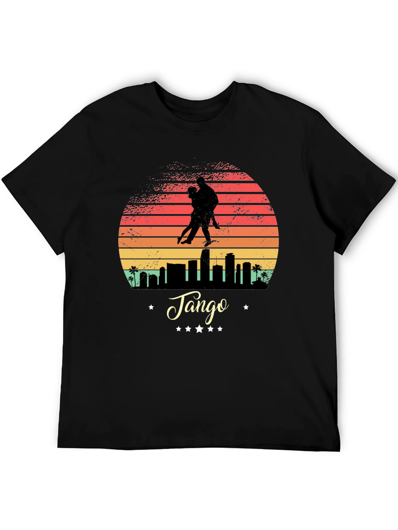 Tango City Sunset Tee - Stylish Graphic T-Shirt