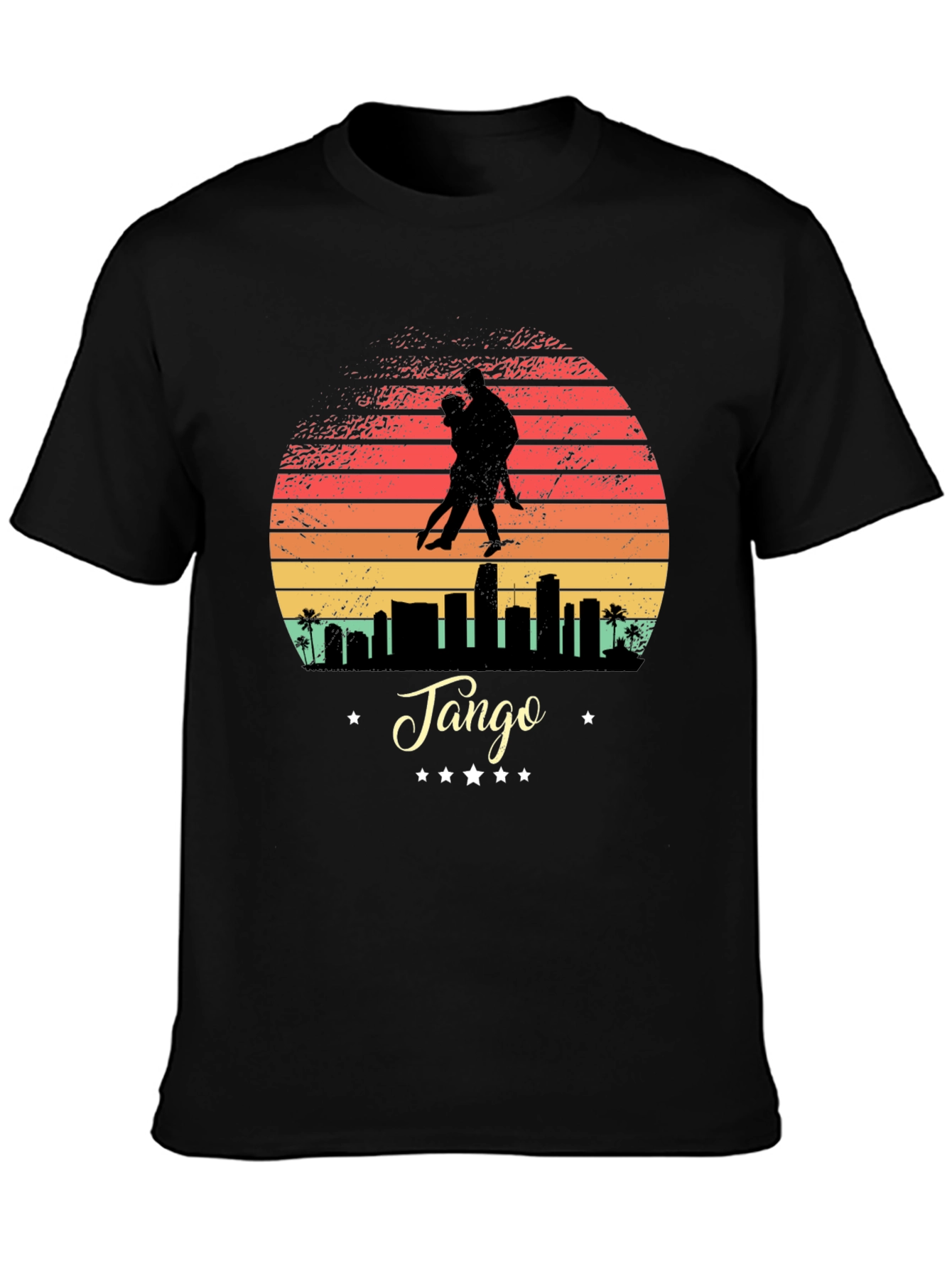 Tango City Sunset Tee - Stylish Graphic T-Shirt