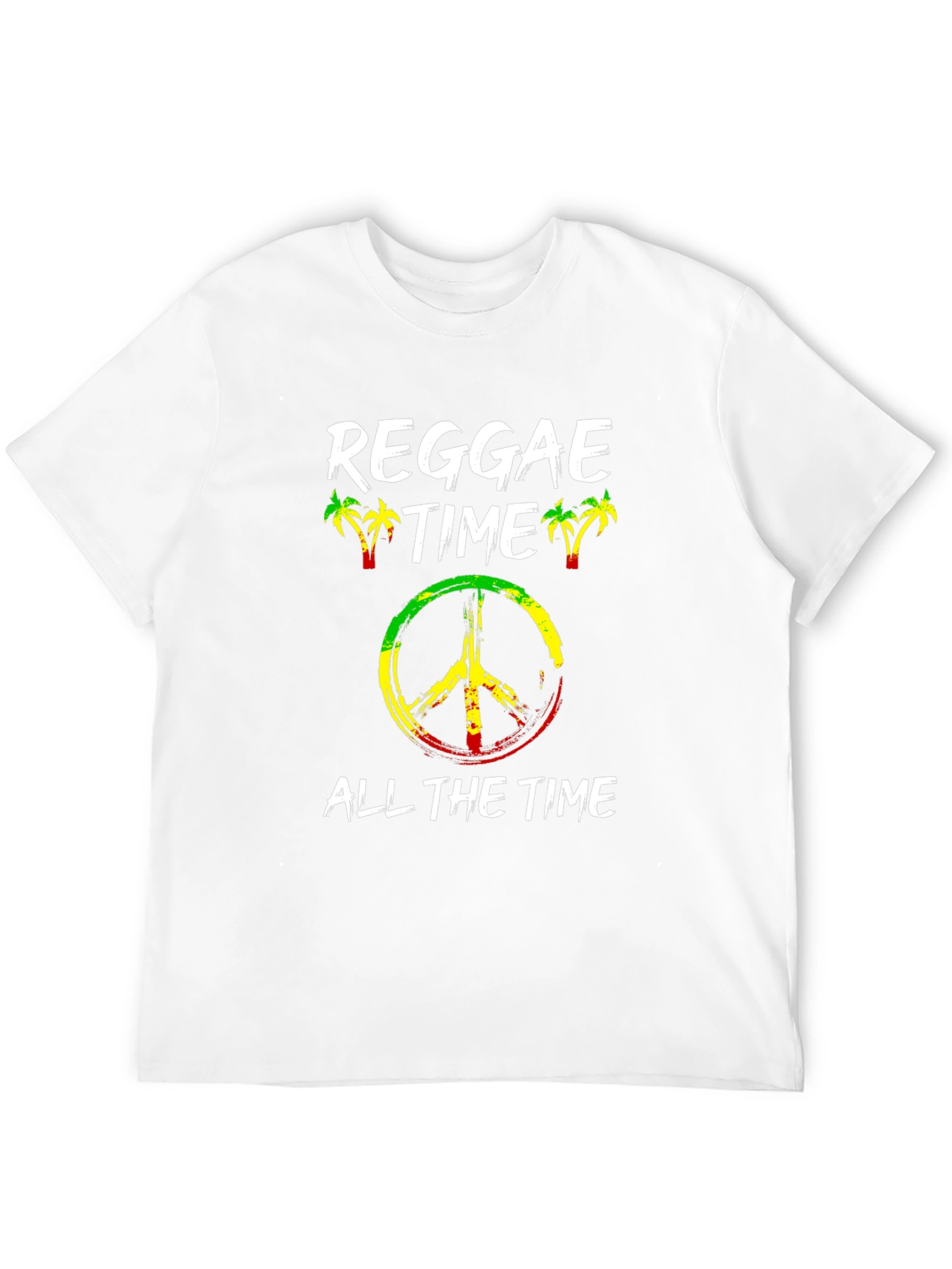 Reggae Time All The Time Graphic T-Shirt