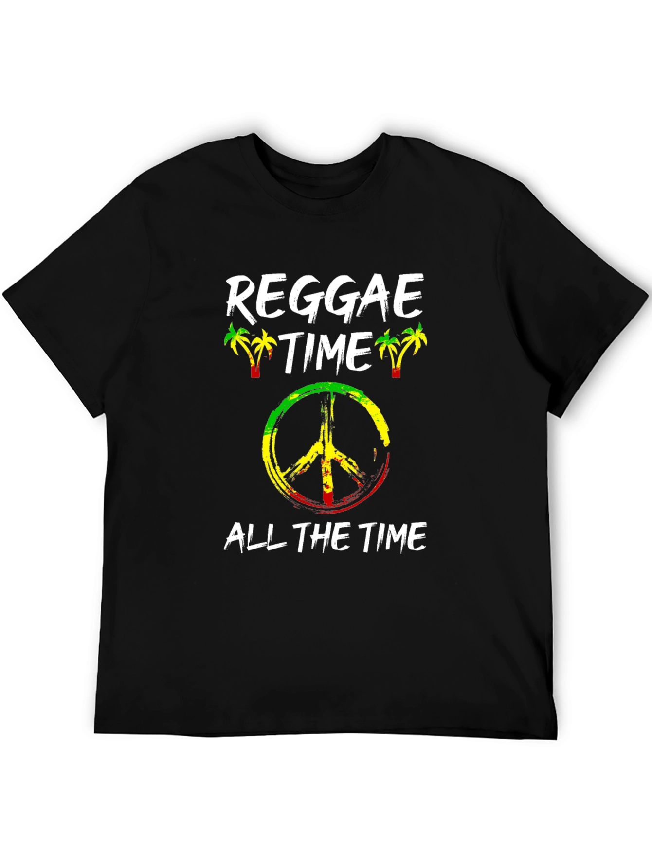 Reggae Time All The Time Graphic T-Shirt