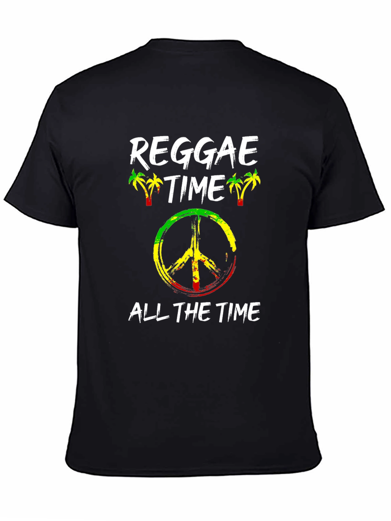 Reggae Time All The Time Graphic T-Shirt