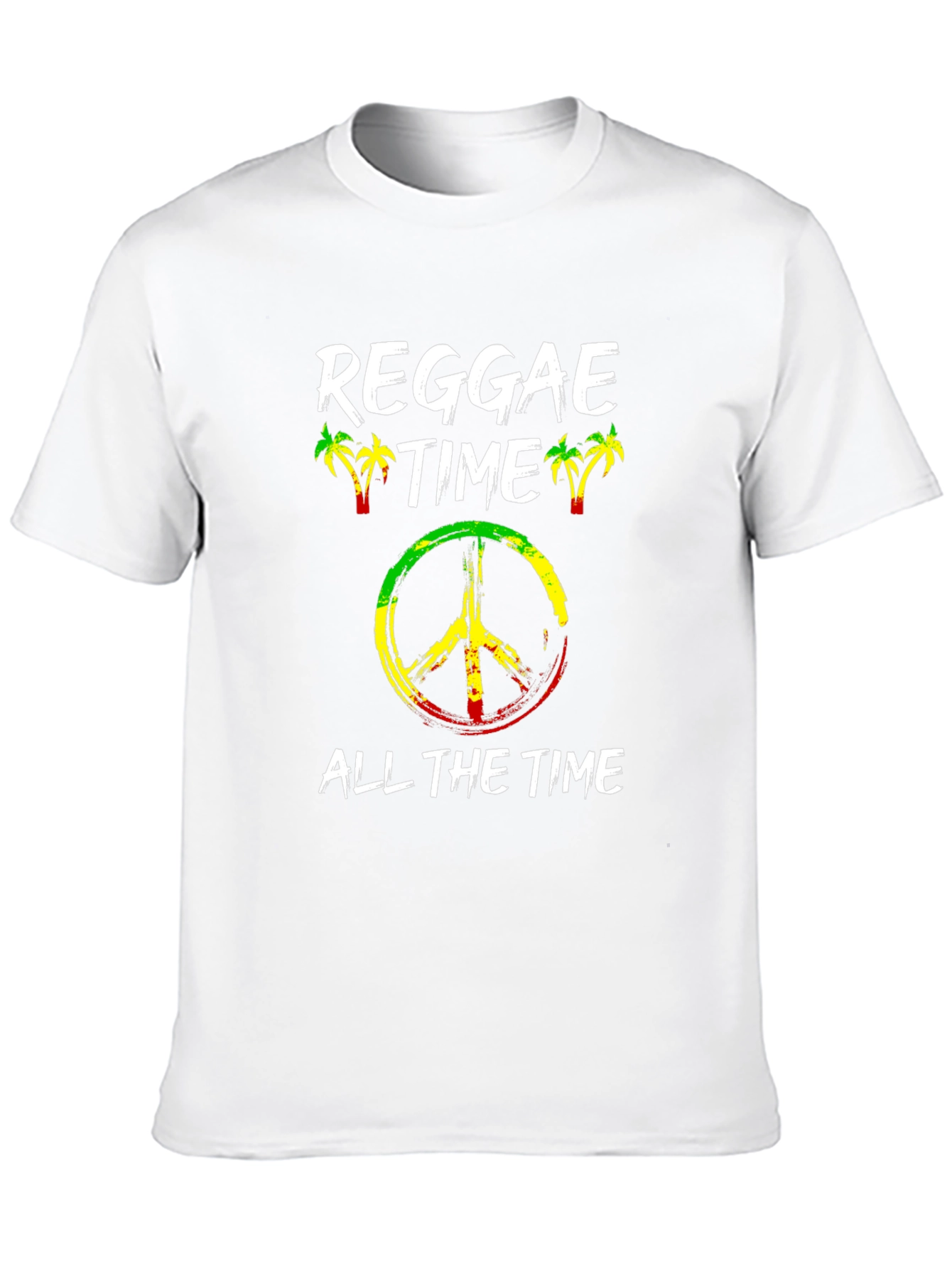 Reggae Time All The Time Graphic T-Shirt