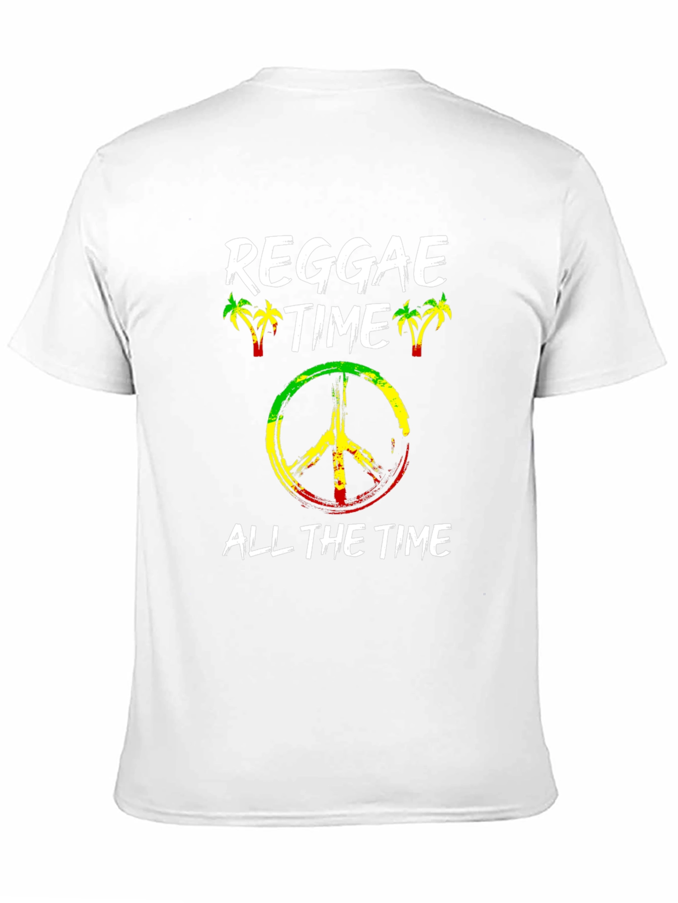 Reggae Time All The Time Graphic T-Shirt