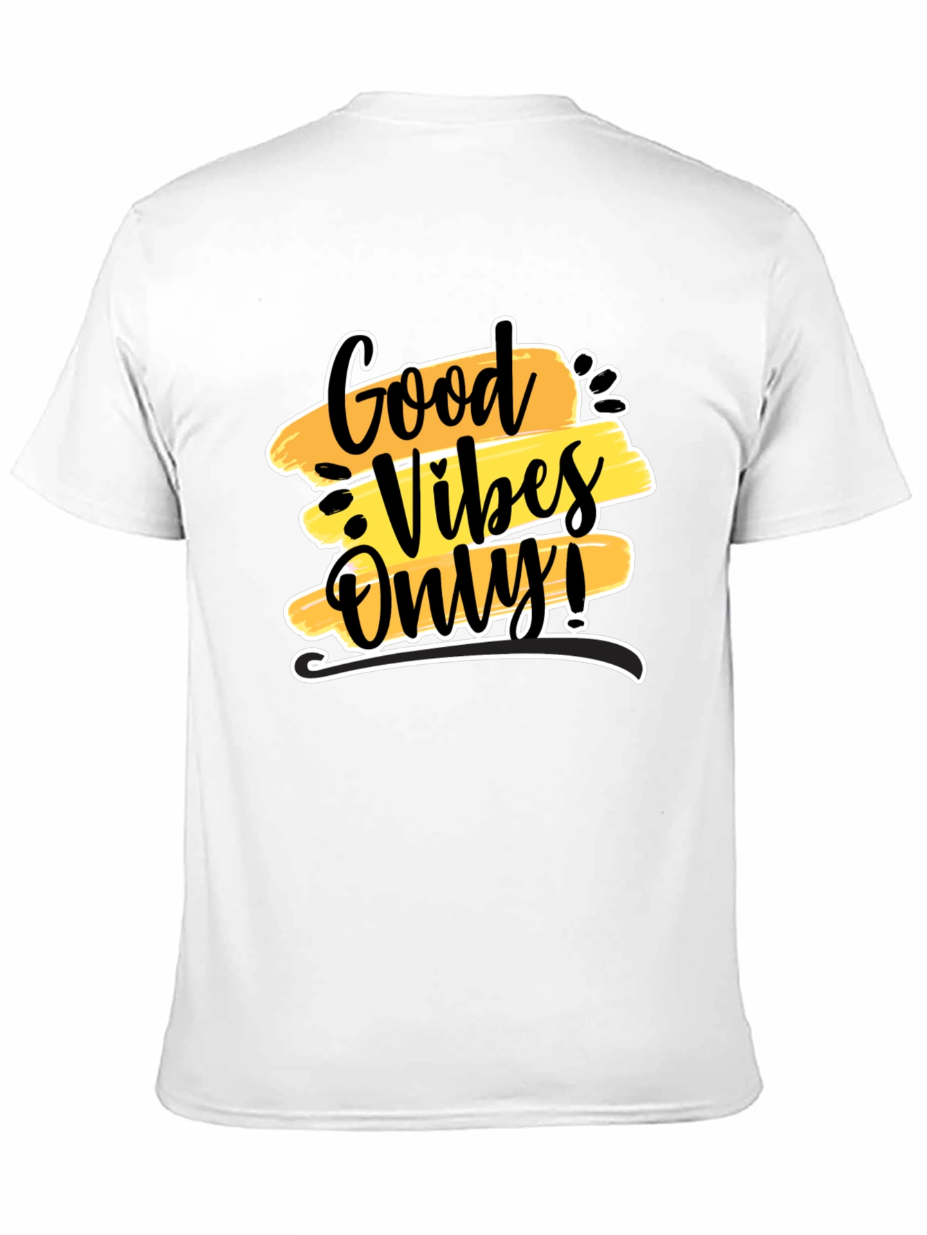Good Vibes Only Black Graphic Tee
