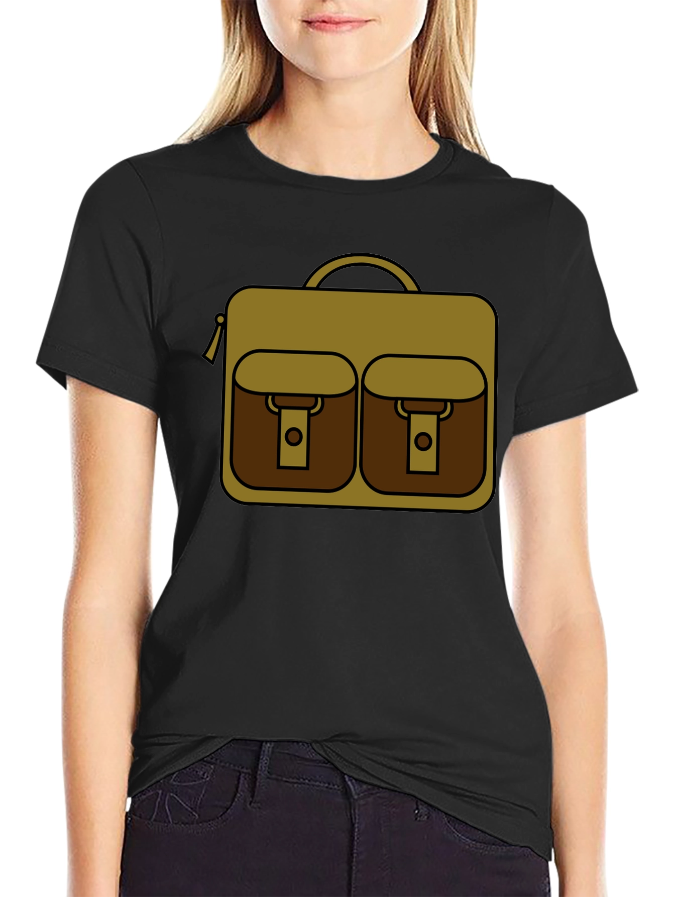Briefcase Graphic Tee - Stylish & Comfortable