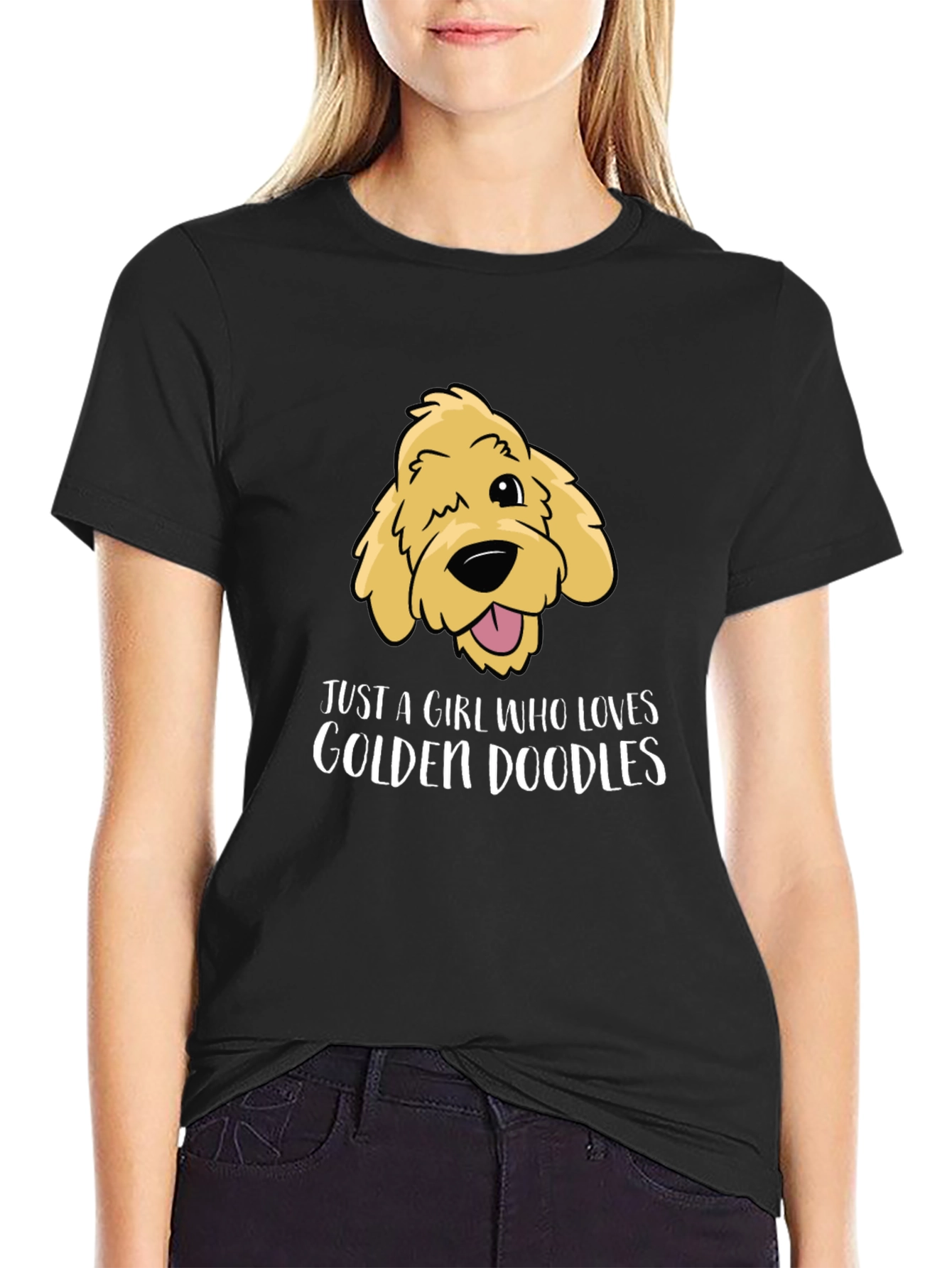 Golden Doodle Lover T-Shirt - Cute Dog Graphic Tee