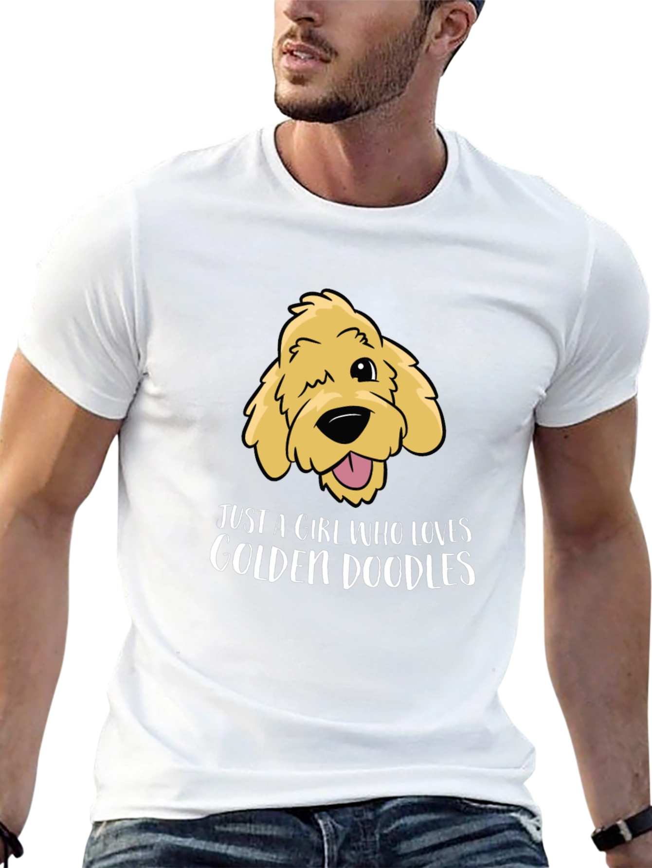 Golden Doodle Lover T-Shirt - Cute Dog Graphic Tee
