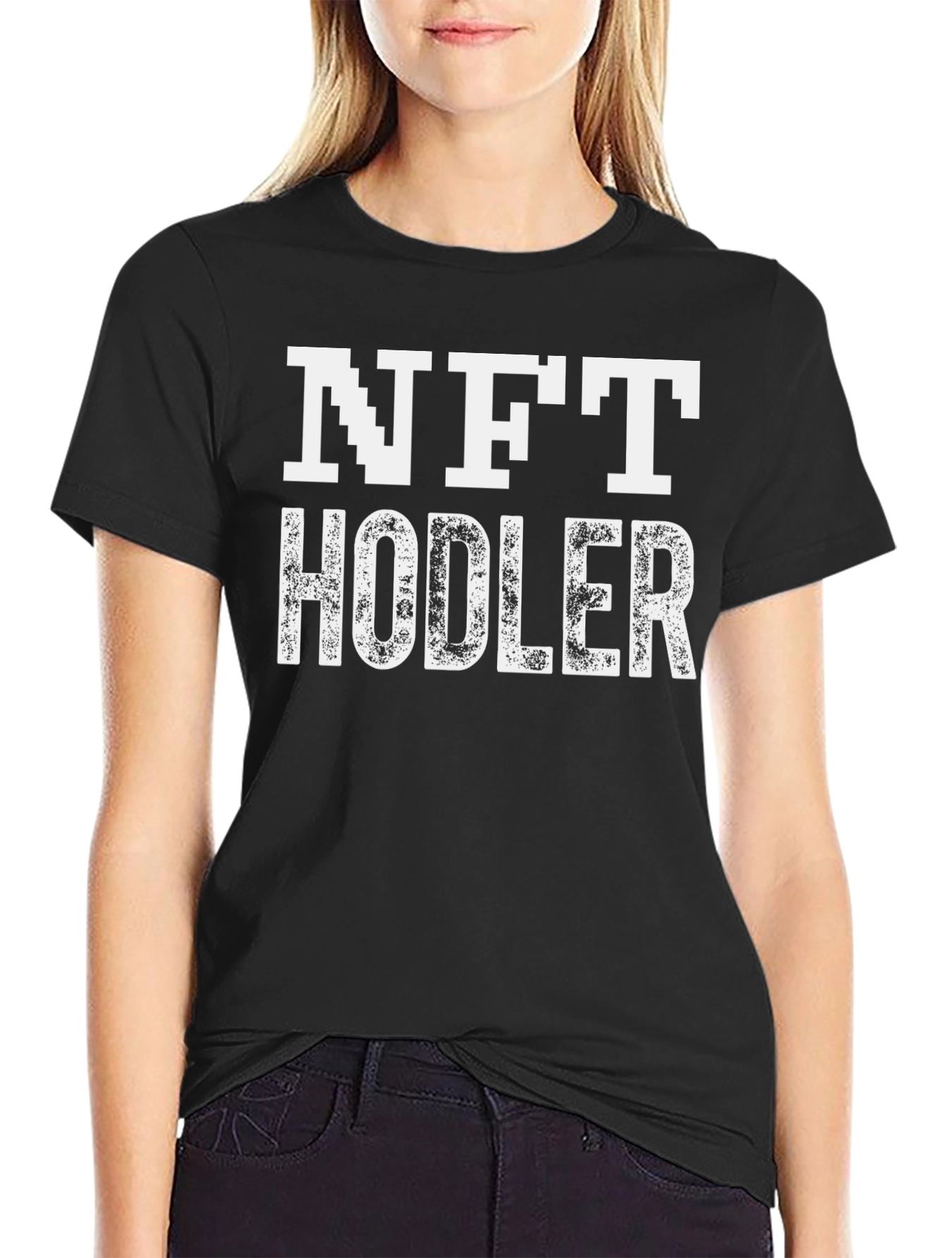 NFT HODLER Graphic Tee - Crypto Investor T-Shirt