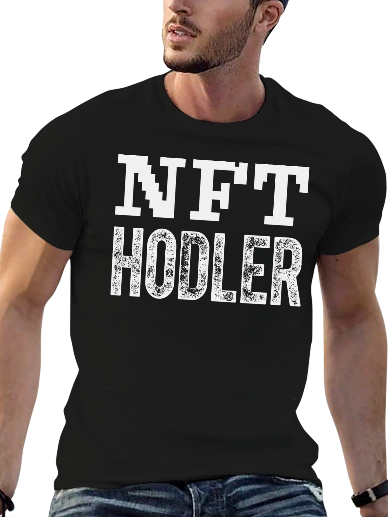NFT HODLER Graphic Tee - Crypto Investor T-Shirt