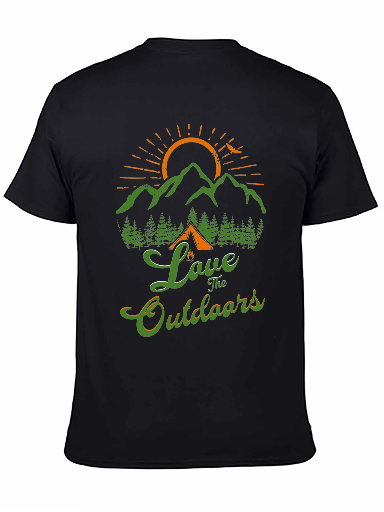 Love the Outdoors Camping Graphic Tee