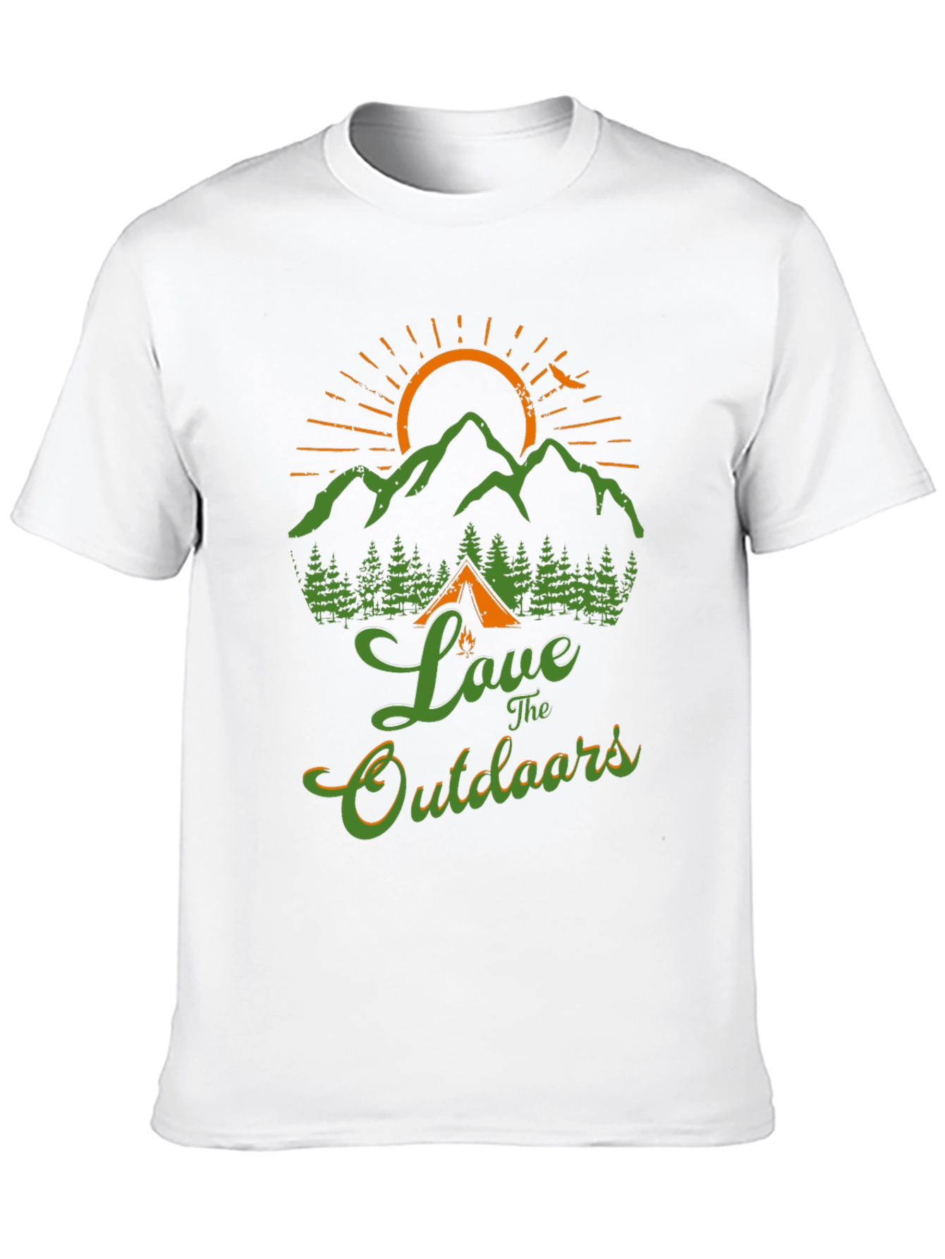 Love the Outdoors Camping Graphic Tee
