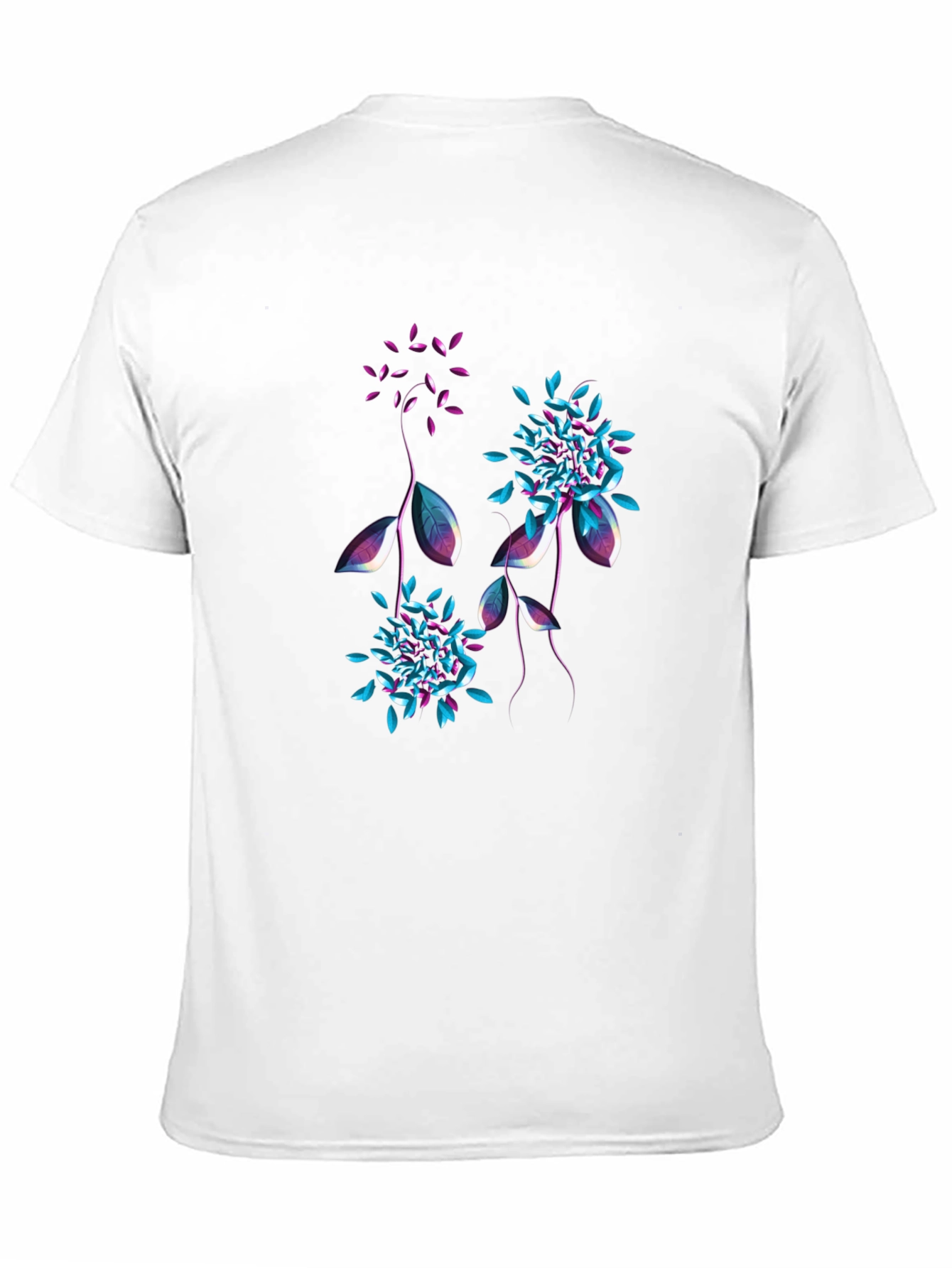 Floral Graphic T-Shirt - Stylish Mens Tee