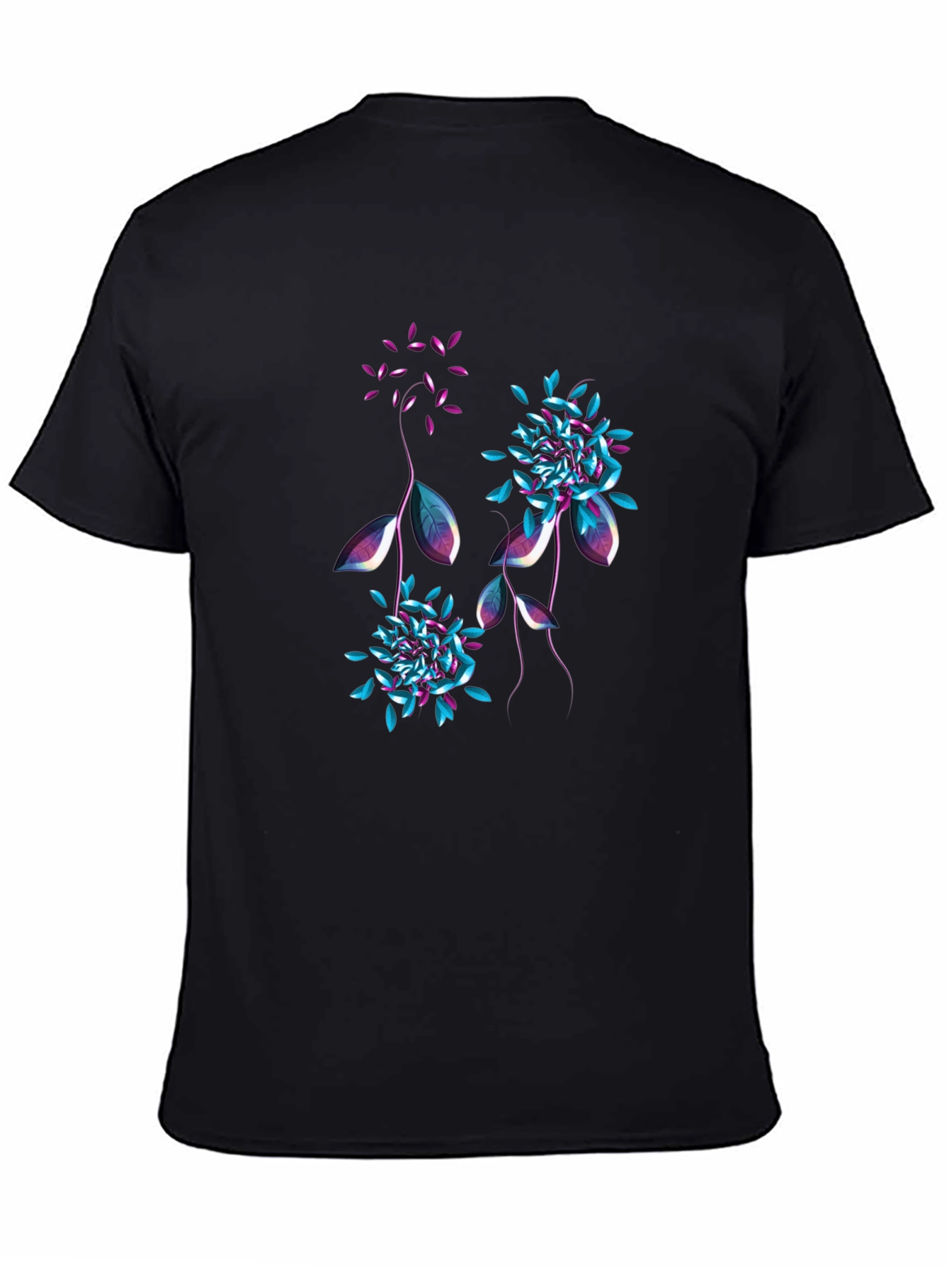 Floral Graphic T-Shirt - Stylish Mens Tee