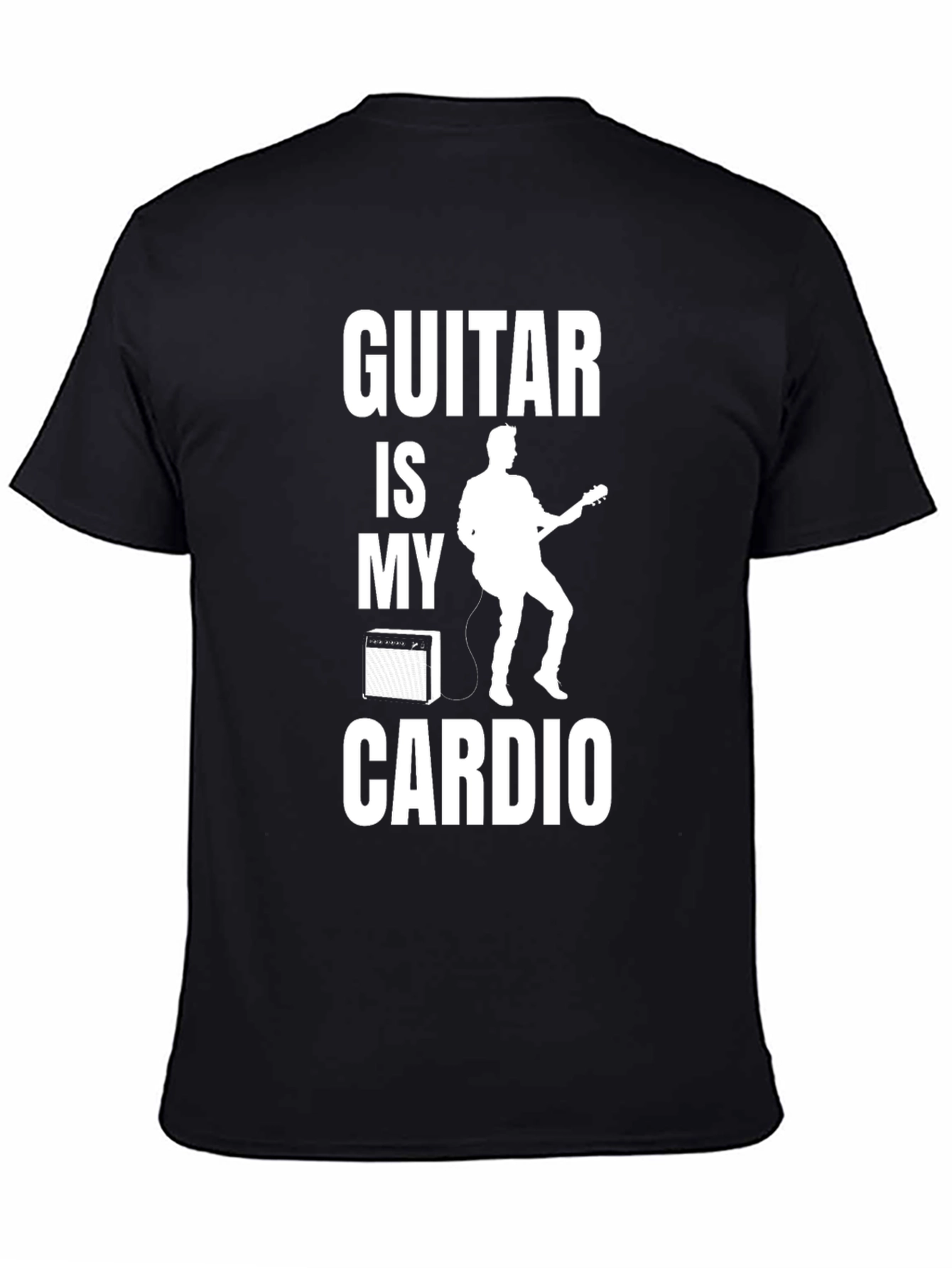 Guitar is My Cardio Graphic T-Shirt