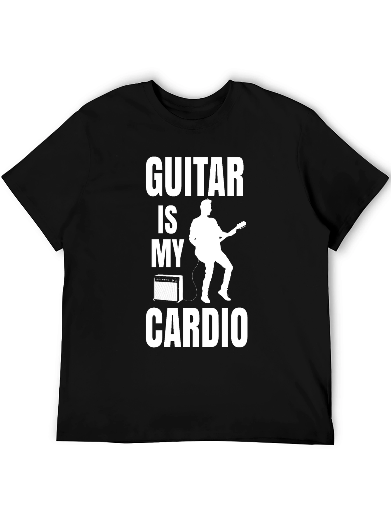 Guitar is My Cardio Graphic T-Shirt
